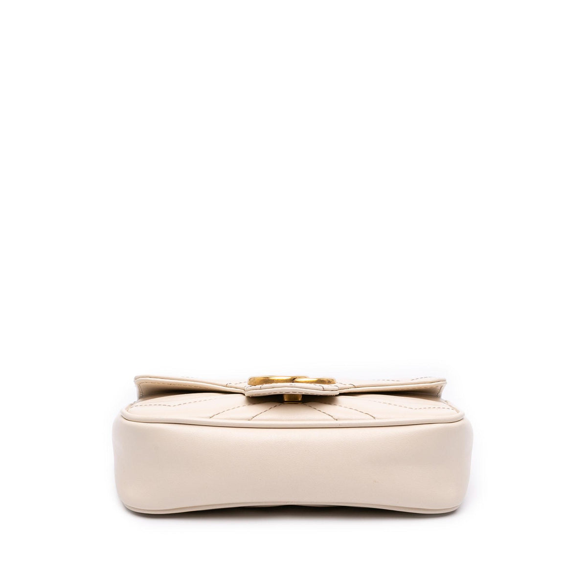 Gucci Mini GG Marmont Matelasse Calfskin Flap Crossbody