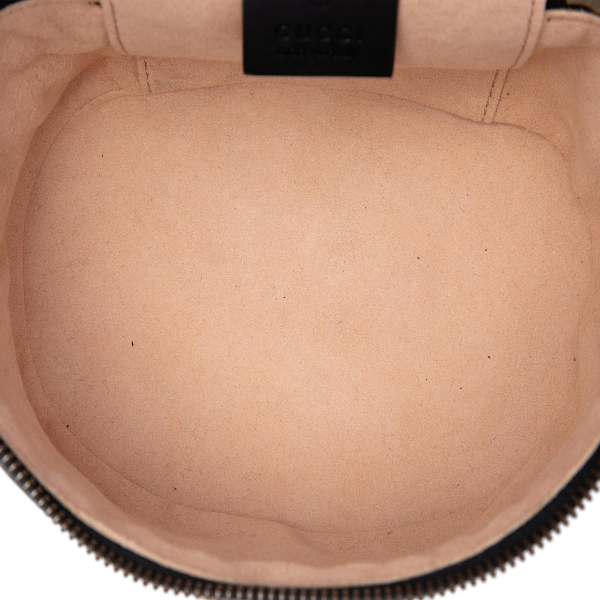 Gucci Mini GG Marmont Matelasse Calfskin Round Backpack