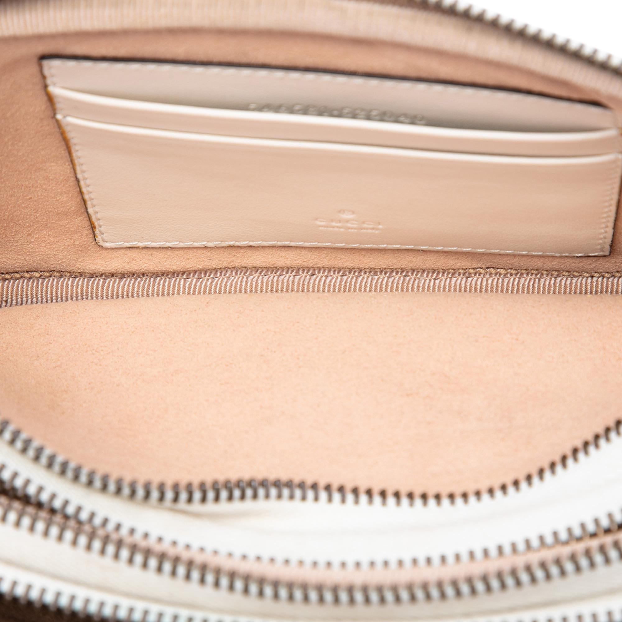 Gucci Mini GG Marmont Matelasse Calfskin Triple Zip Crossbody