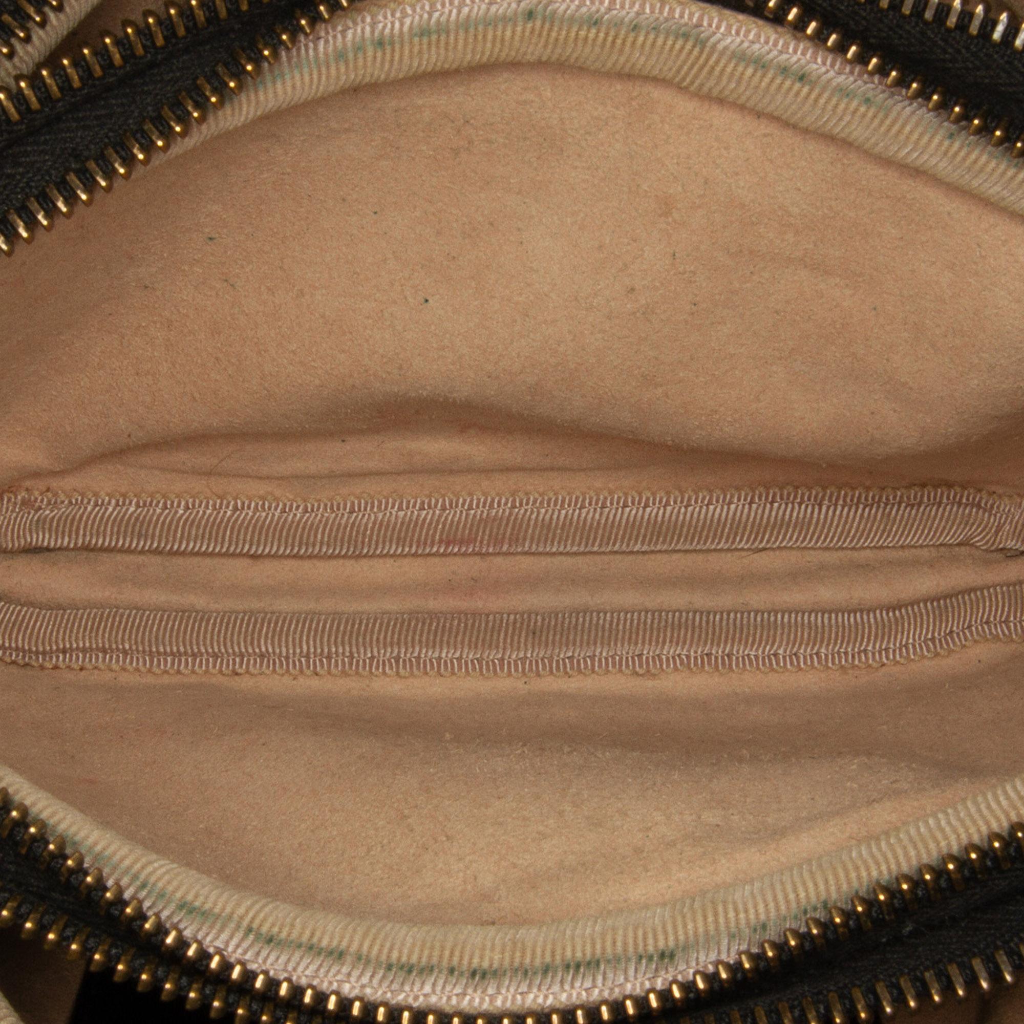 Gucci Mini GG Marmont Triple-Zip Crossbody Bag (SHG-dnjgun)