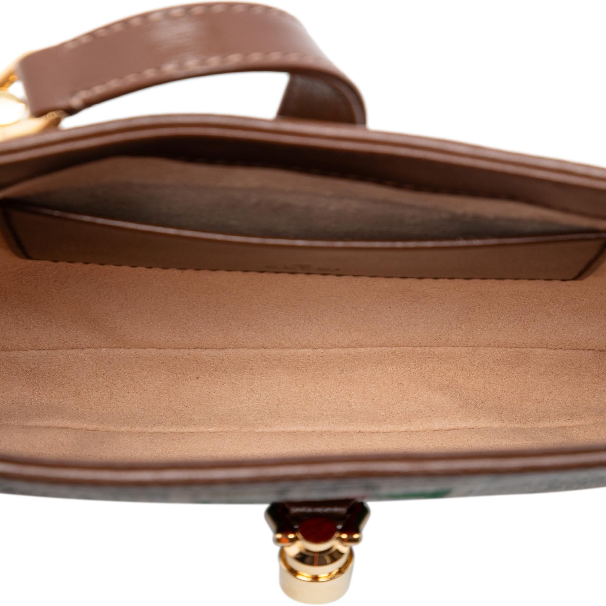 Gucci Mini GG Supreme Web Jackie 1961 Crossbody