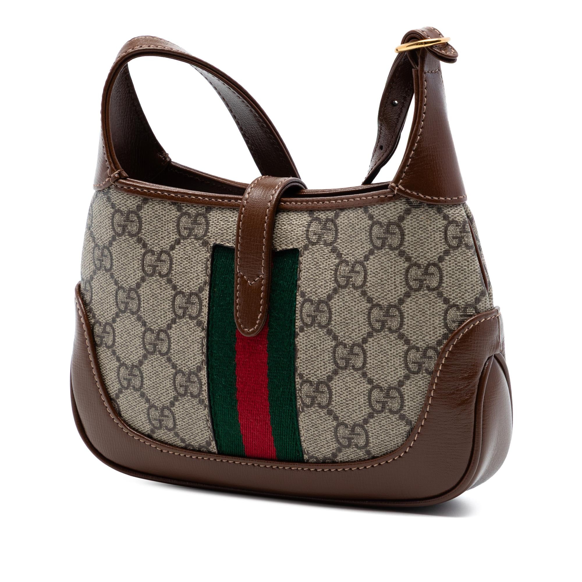 Gucci Mini GG Supreme Web Jackie 1961 Crossbody