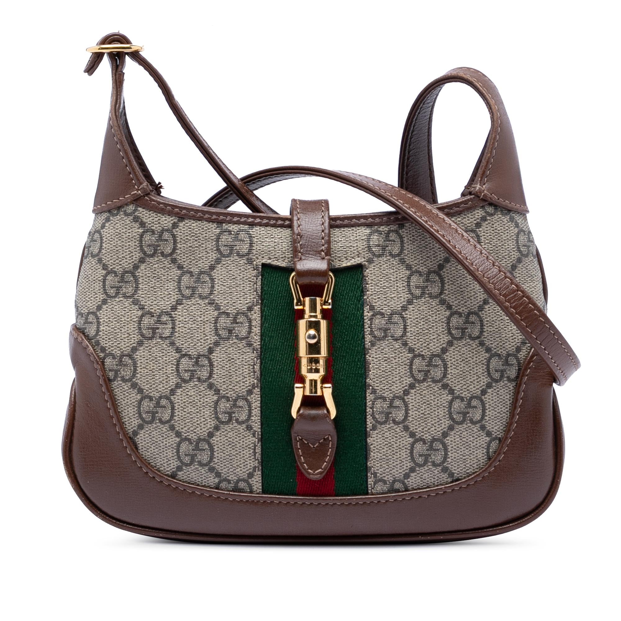 Gucci Mini GG Supreme Web Jackie 1961 Crossbody