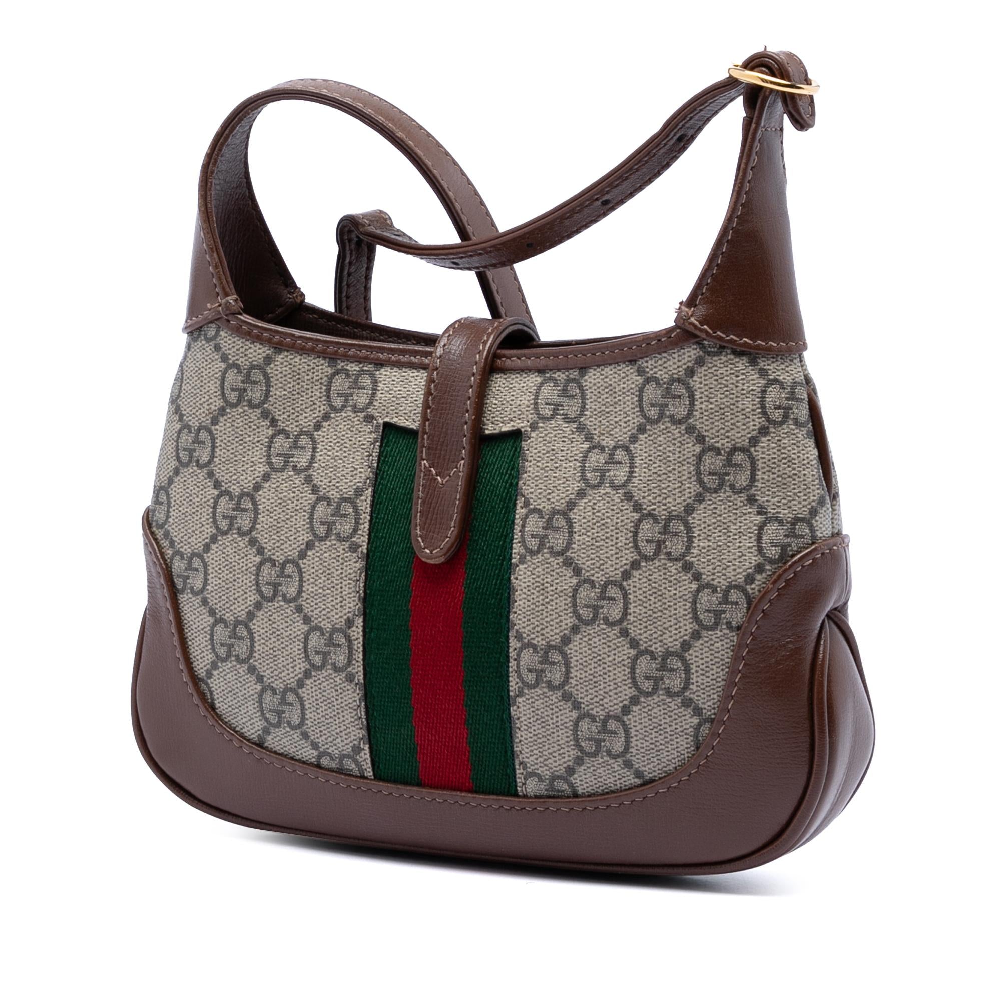 Gucci Mini GG Supreme Web Jackie 1961 Crossbody