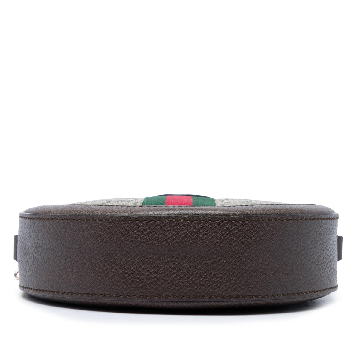 Gucci Mini GG Supreme Web Ophidia Round Crossbody