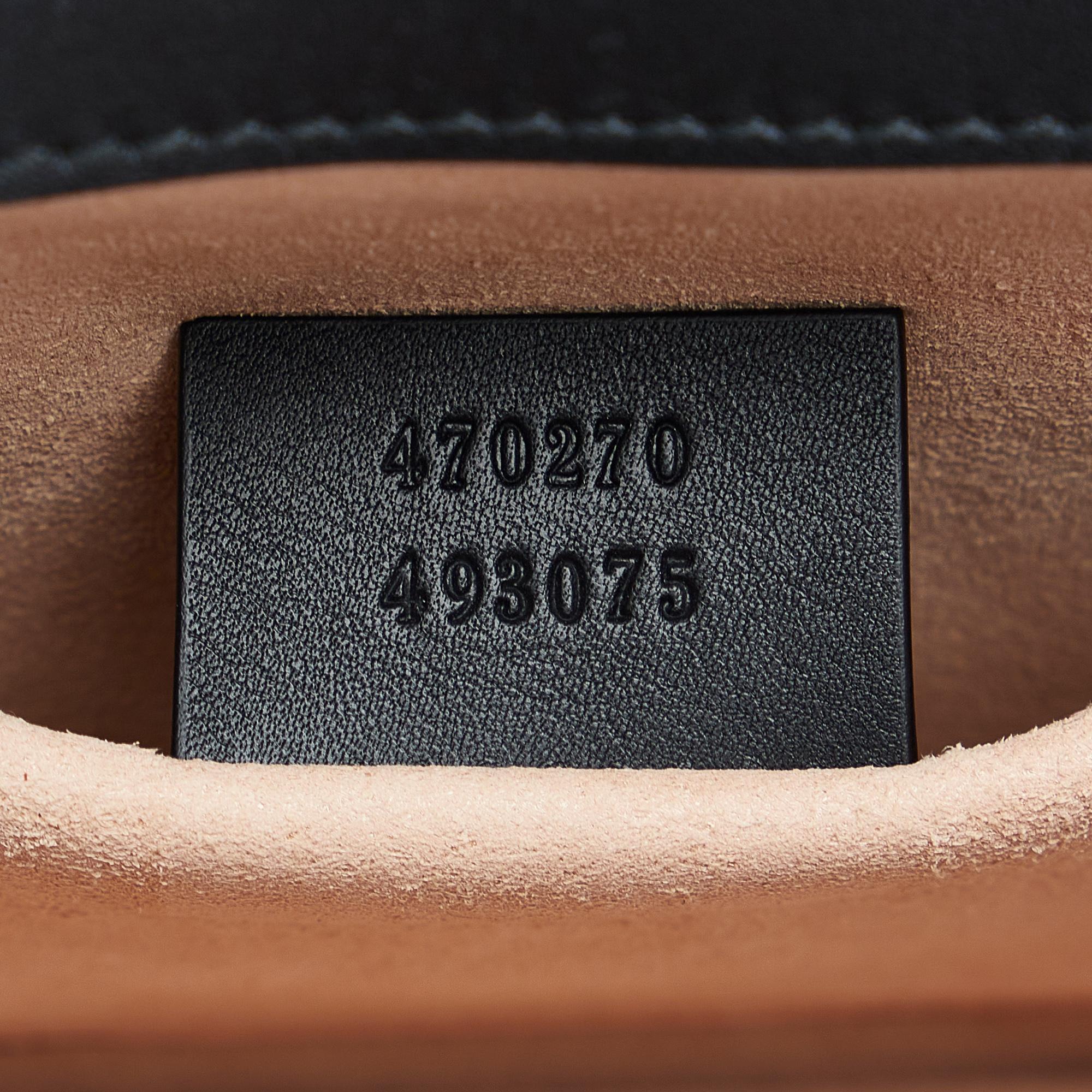 Gucci Mini GG Velvet Sylvie Satchel (SHG-DMuxoM)