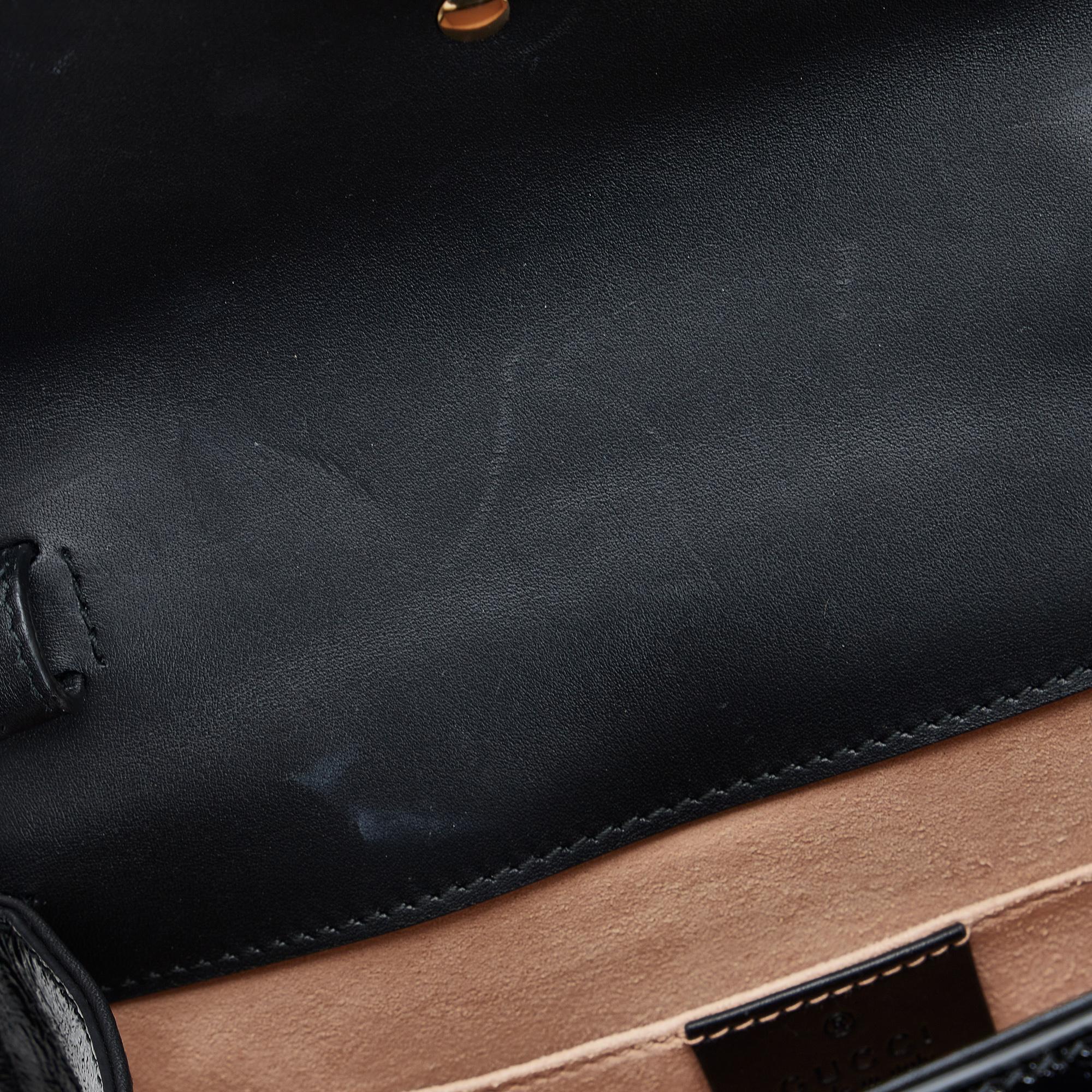 Gucci Mini GG Velvet Sylvie Satchel (SHG-DMuxoM)