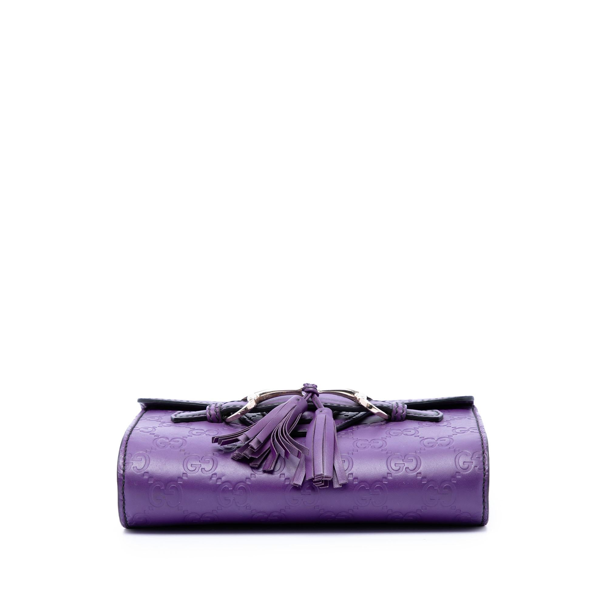 Gucci Mini Guccissima Emily Crossbody