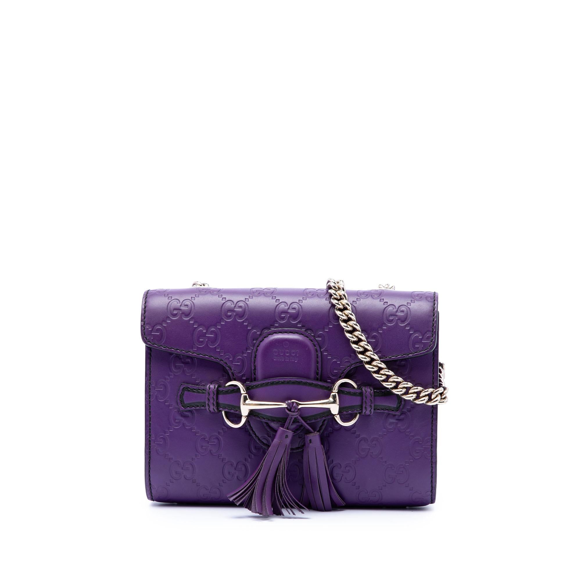 Gucci Mini Guccissima Emily Crossbody