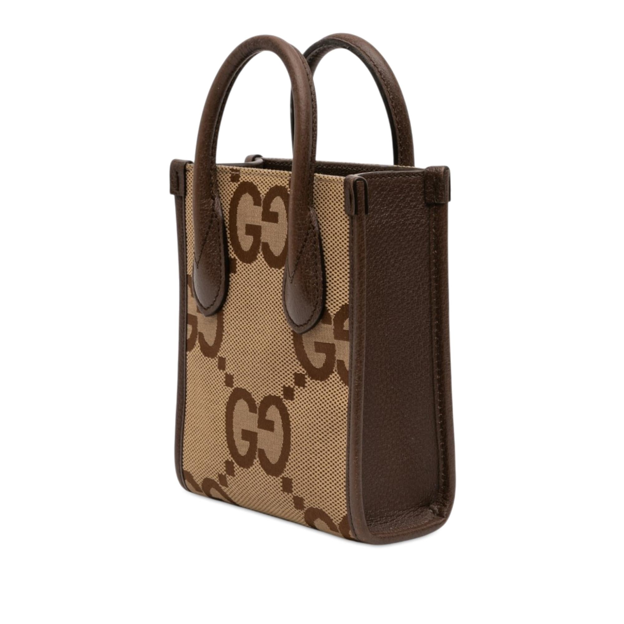 Gucci Mini Jumbo GG Canvas Web Satchel