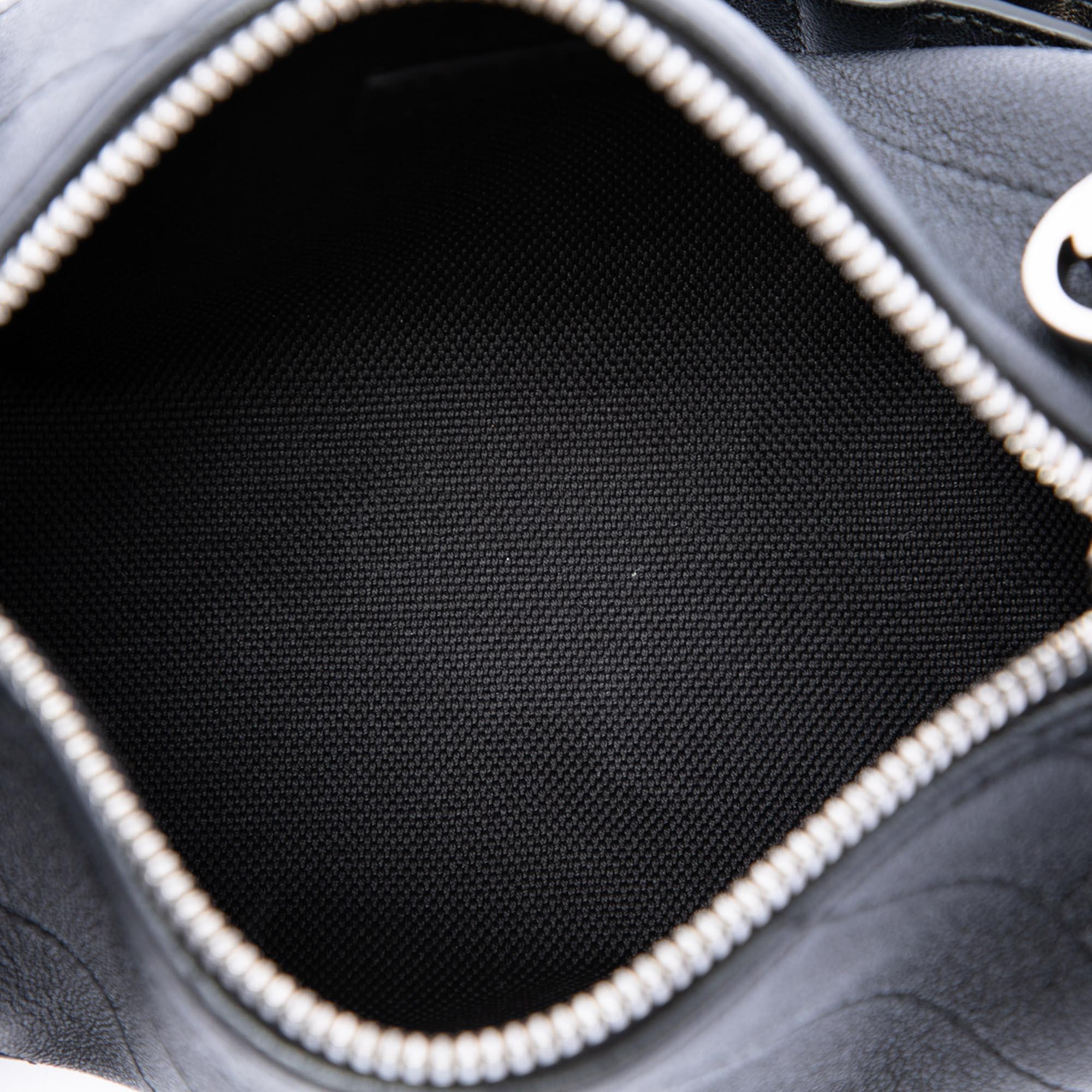 Gucci Mini Leather Blondie Barrel Shoulder Bag