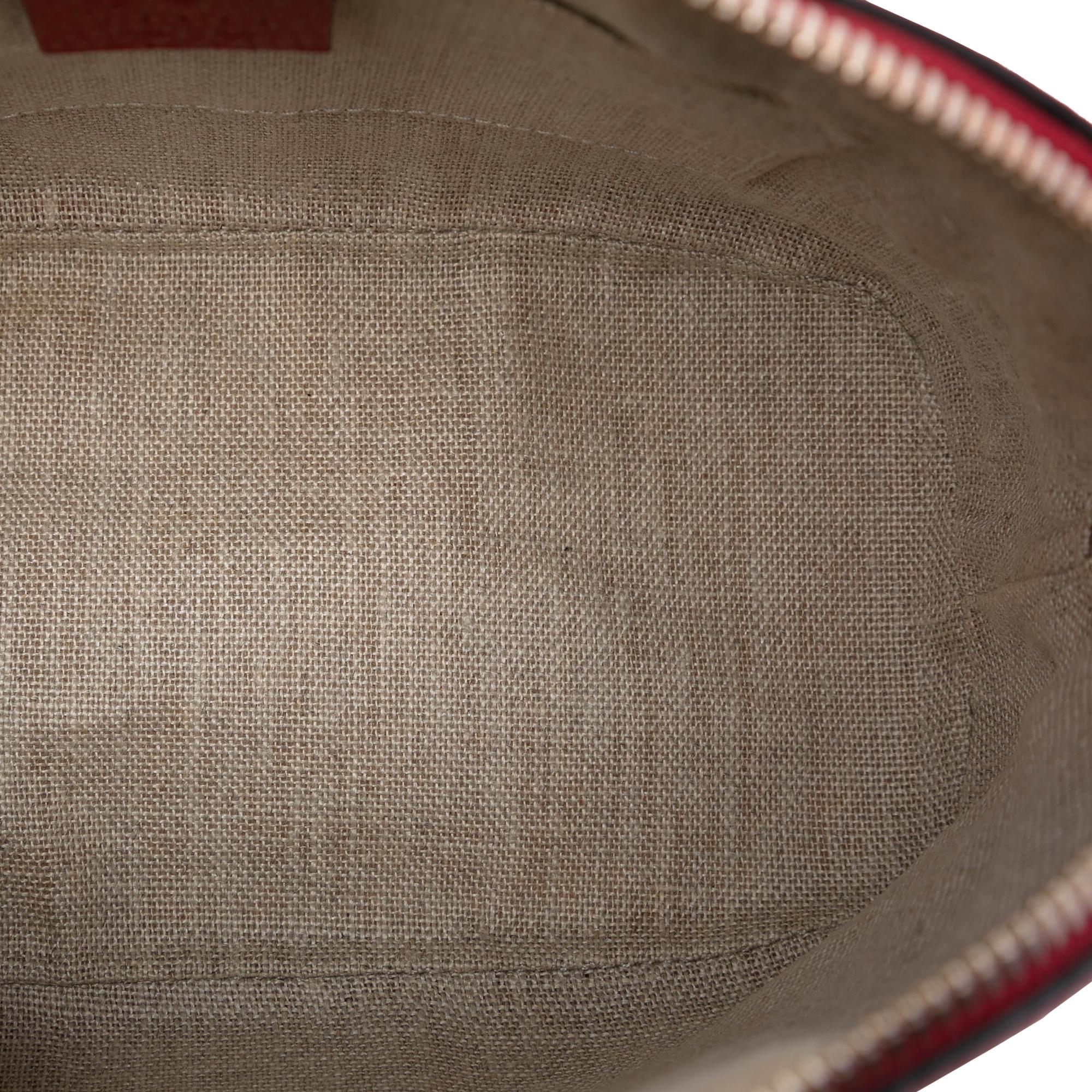 Gucci Mini Leather GG Charm Dome Satchel