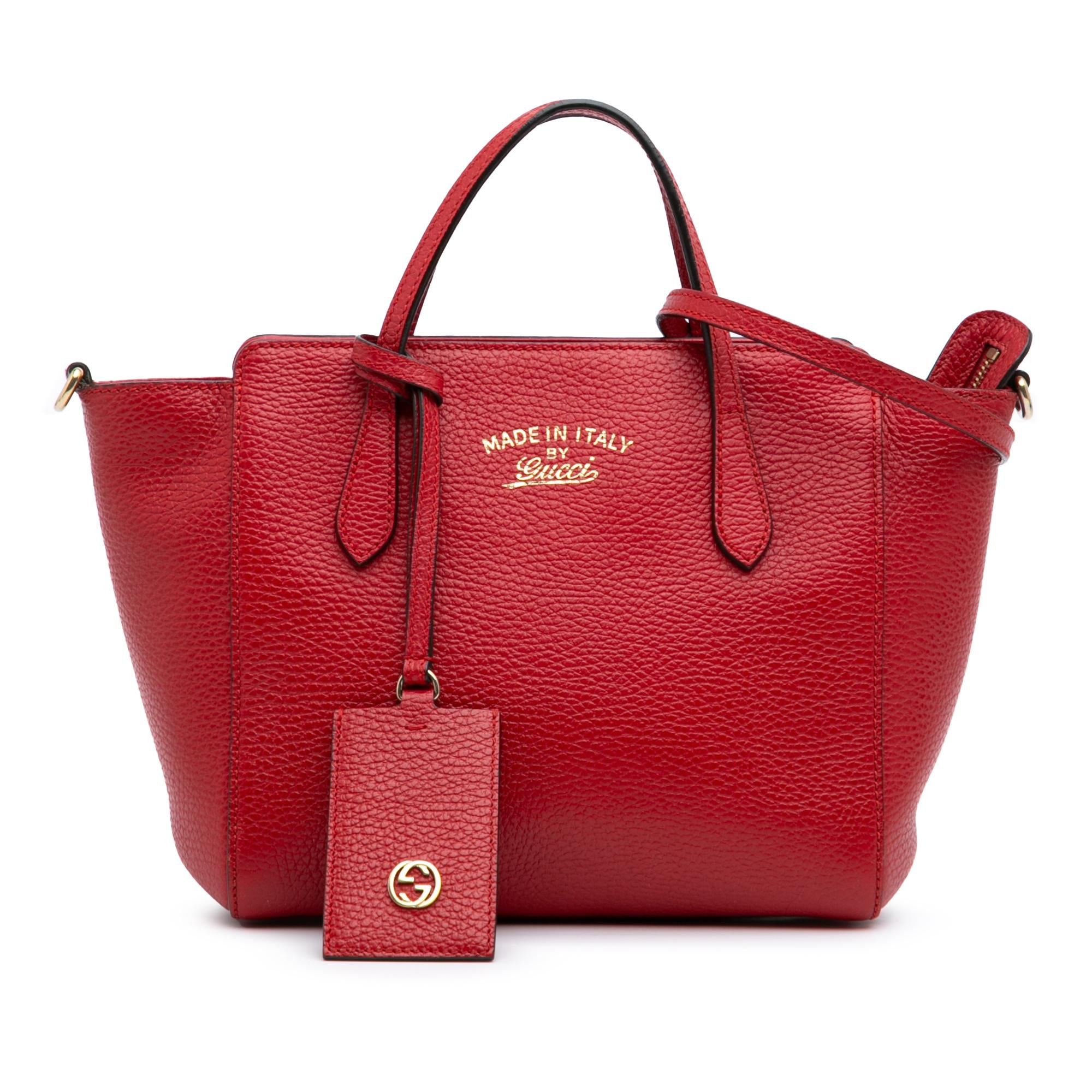Gucci Mini Leather Swing Satchel