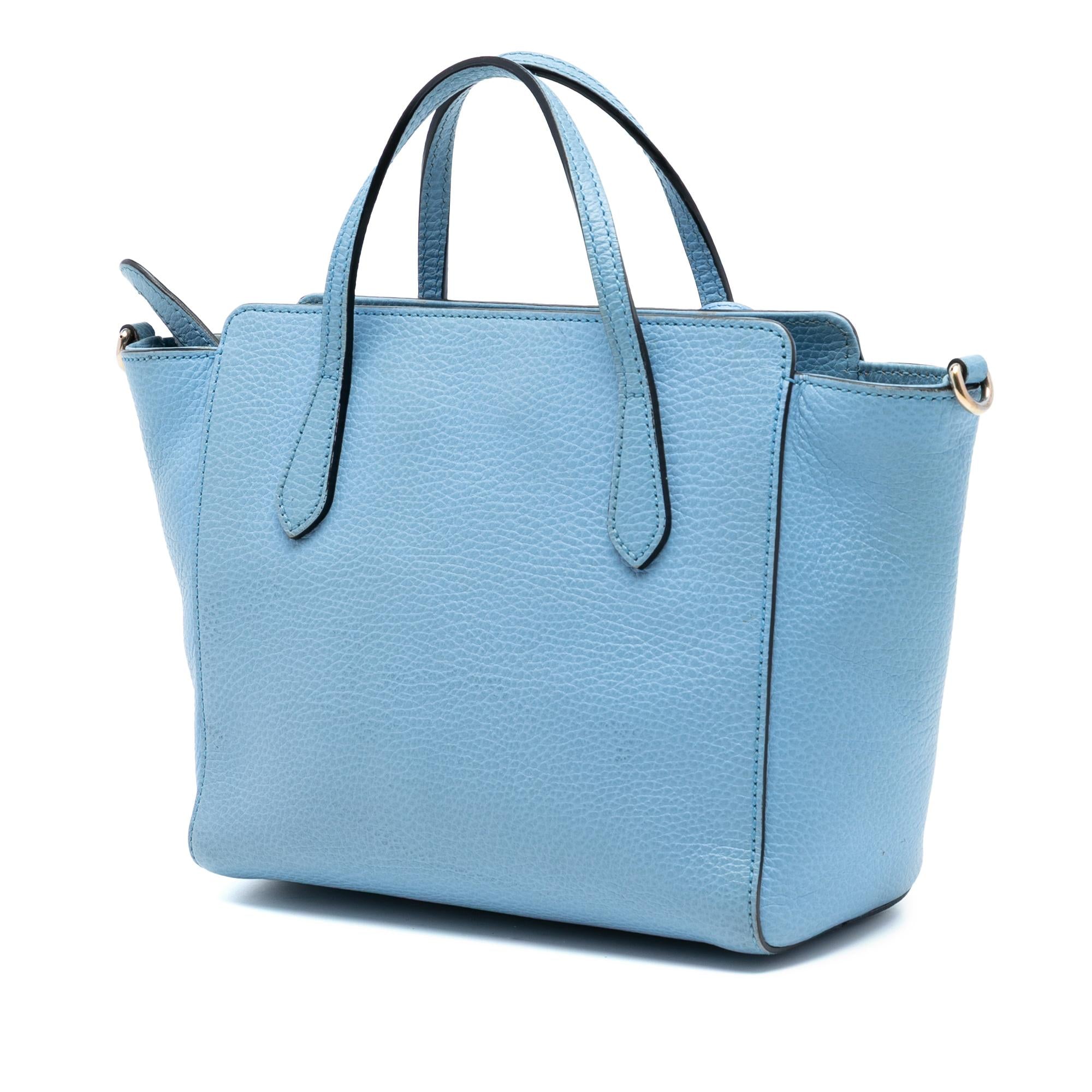 Gucci Mini Leather Swing Satchel