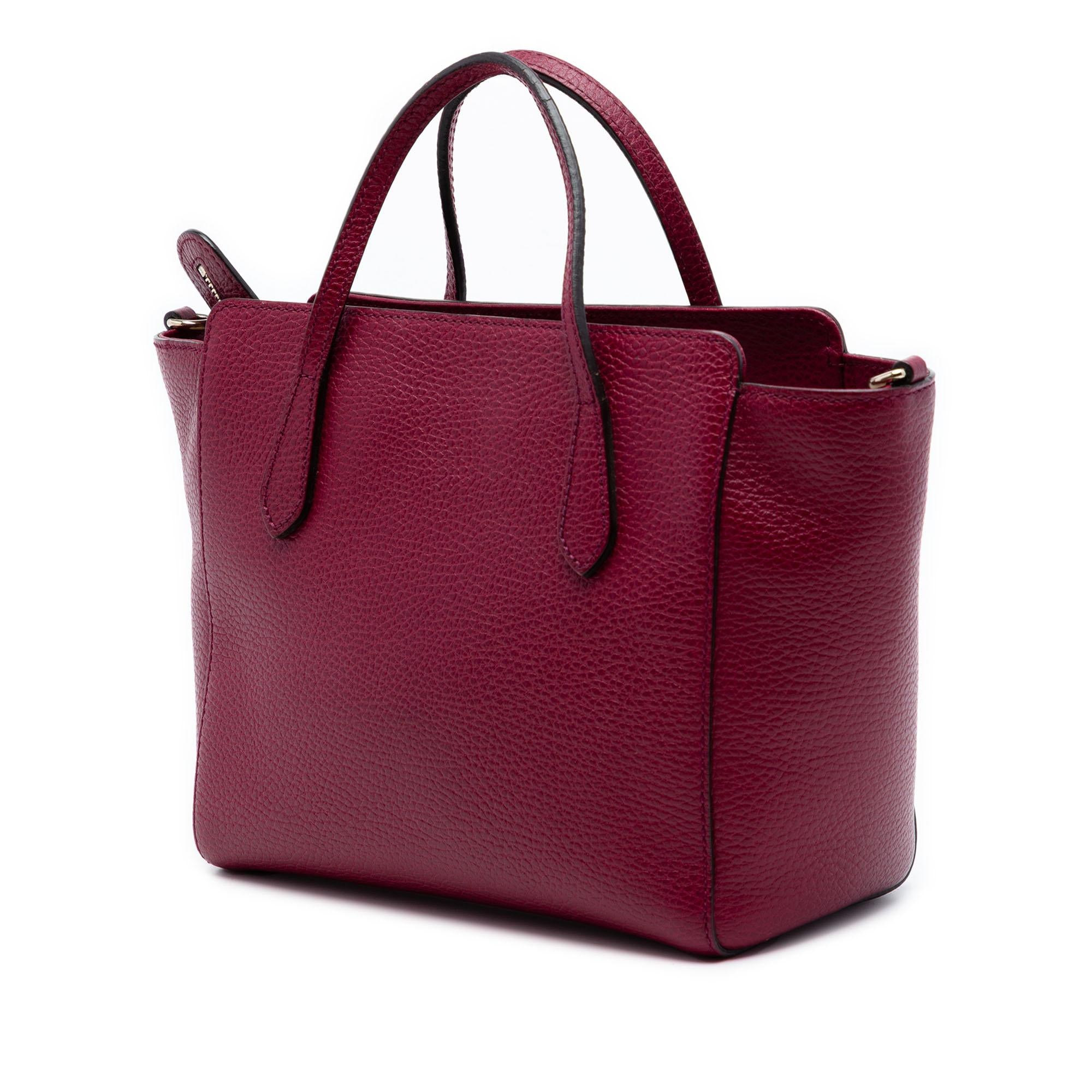 Gucci Mini Leather Swing Satchel