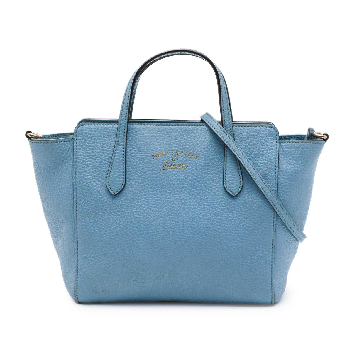 Gucci Mini Leather Swing Satchel