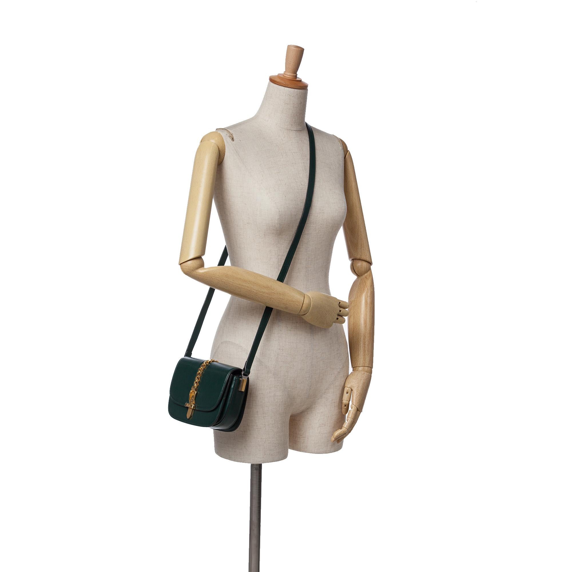 Gucci Mini Leather Sylvie 1969 Crossbody