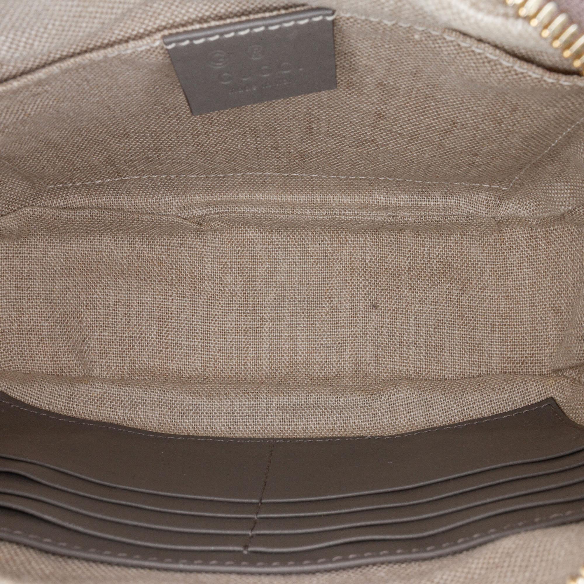 Gucci Mini Microguccissima Bree Crossbody