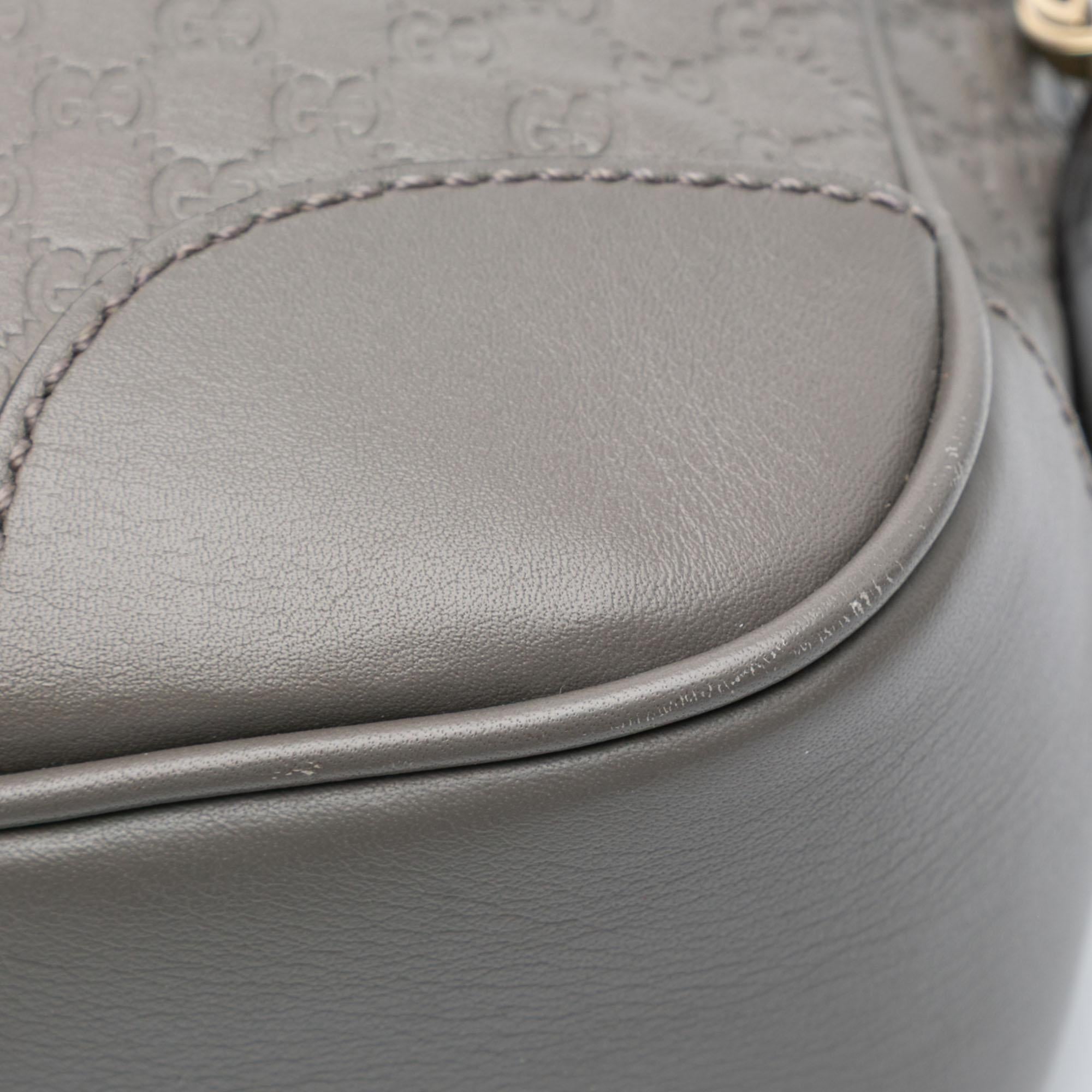 Gucci Mini Microguccissima Bree Crossbody