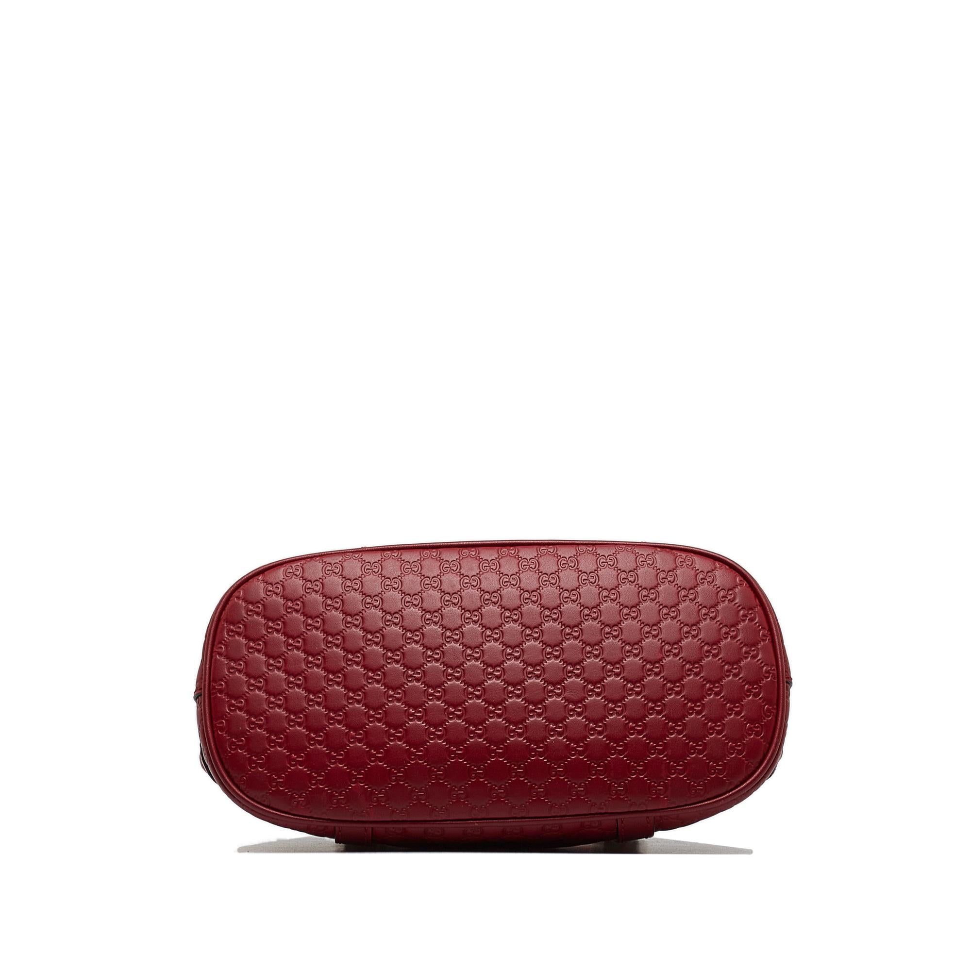 Gucci Mini Microguccissima Dome Satchel (SHG-2zSU9H)