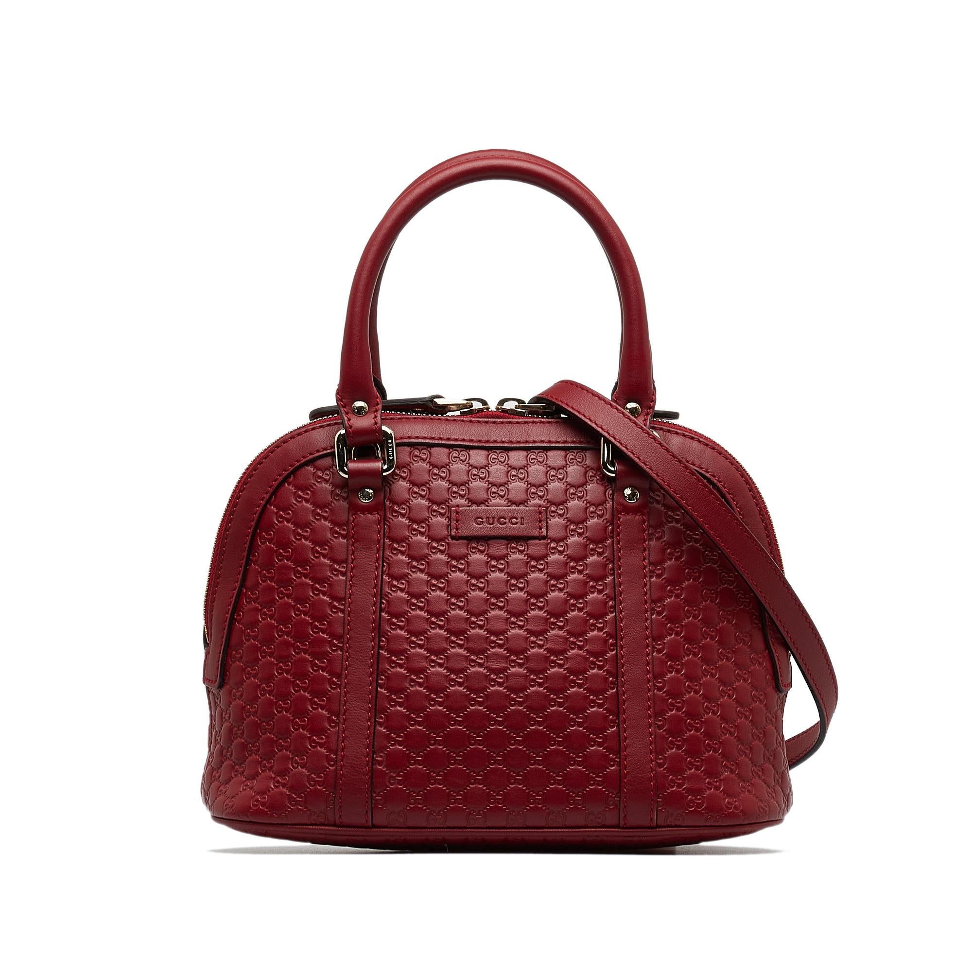 Gucci Mini Microguccissima Dome Satchel (SHG-2zSU9H)