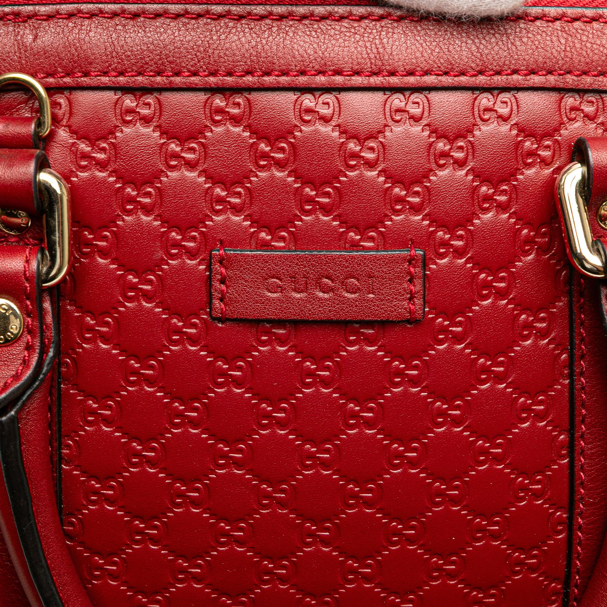 Gucci Mini Microguccissima Dome Satchel