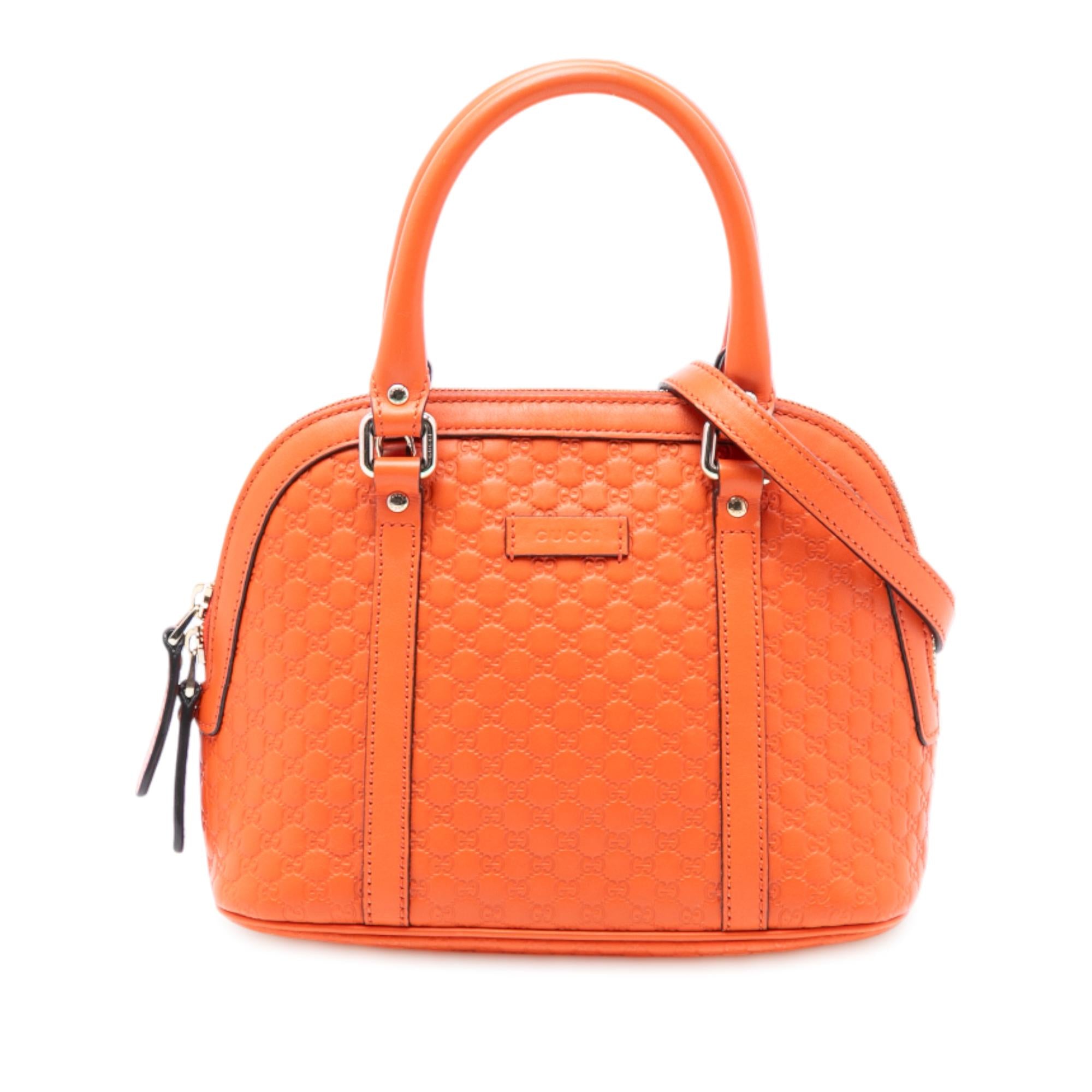 Gucci Mini Microguccissima Dome Satchel