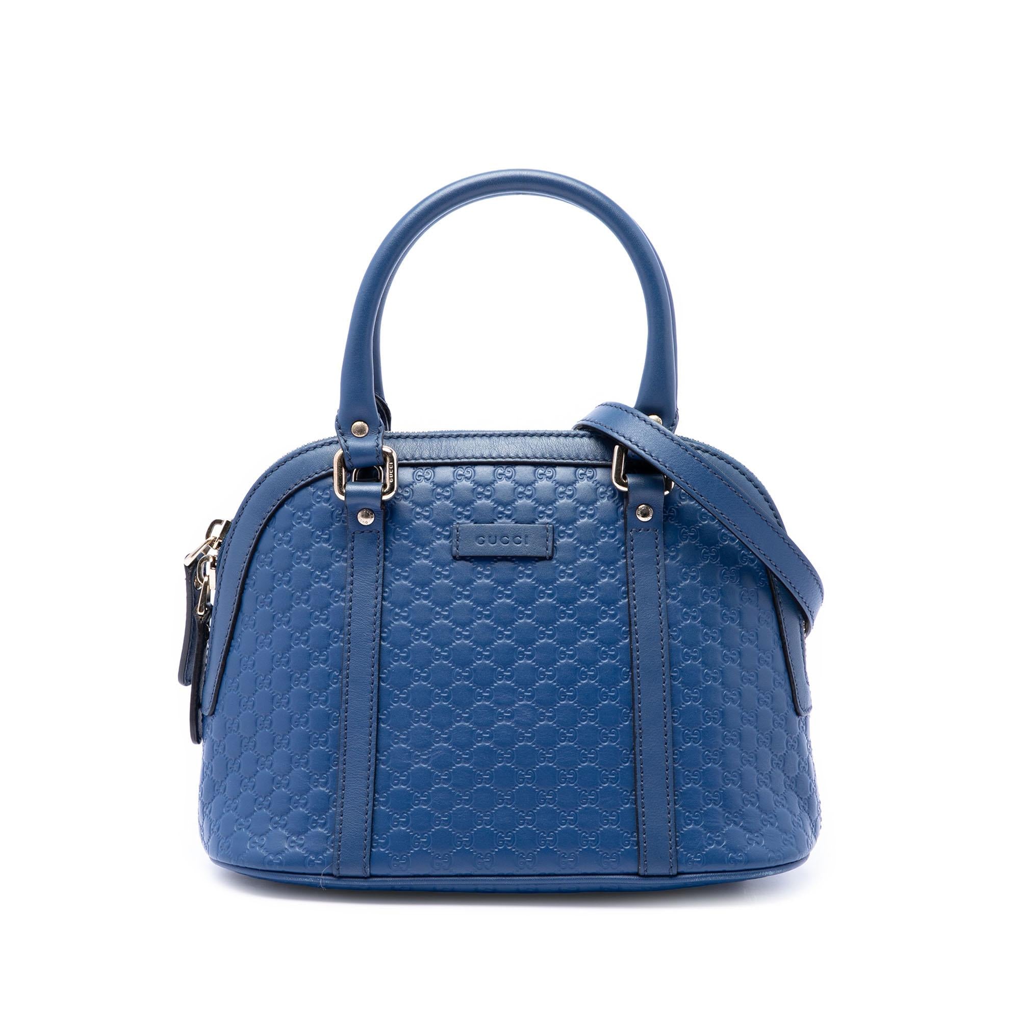 Gucci Mini Microguccissima Dome Satchel