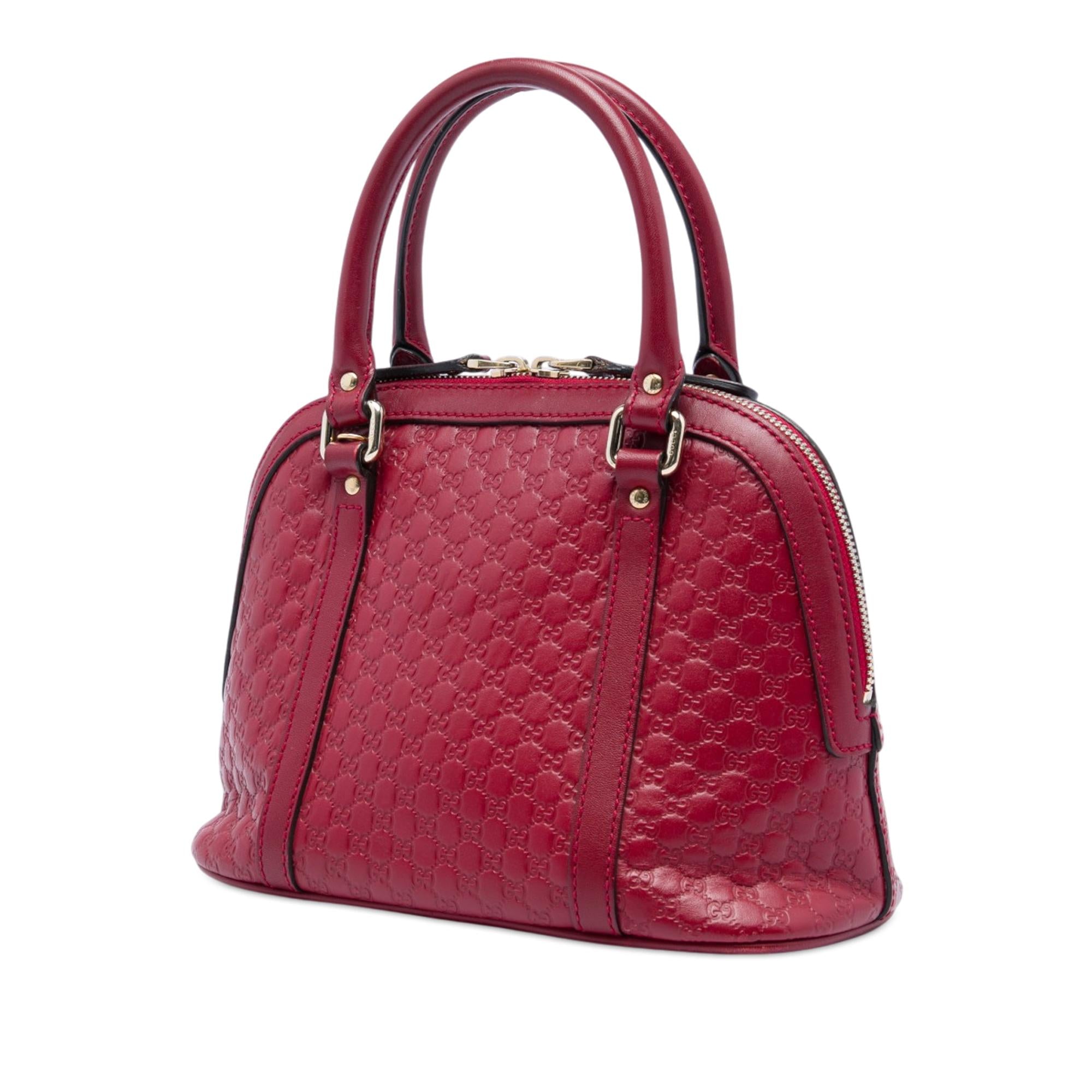 Gucci Mini Microguccissima Dome Satchel