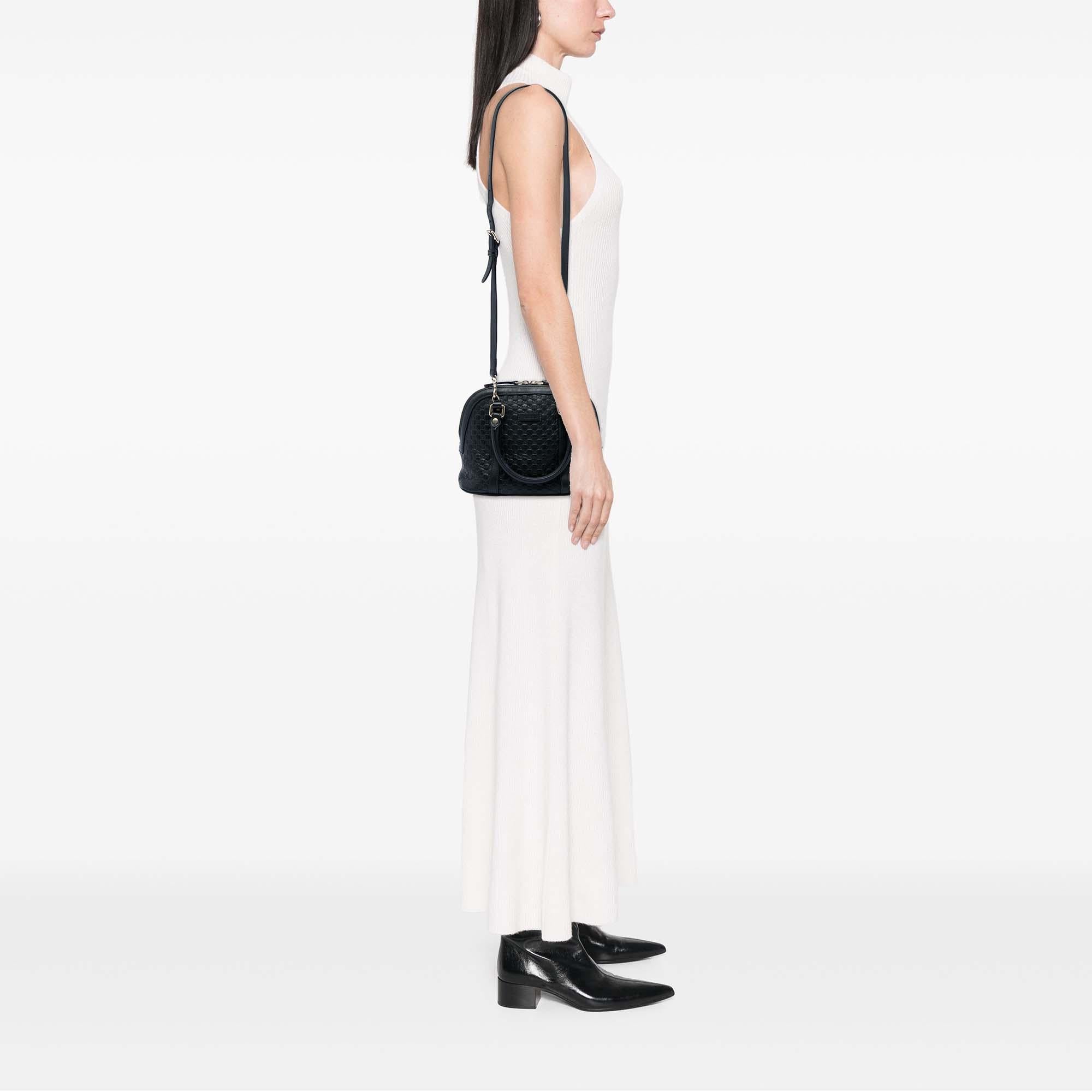 Gucci Mini Microguccissima Dome Satchel