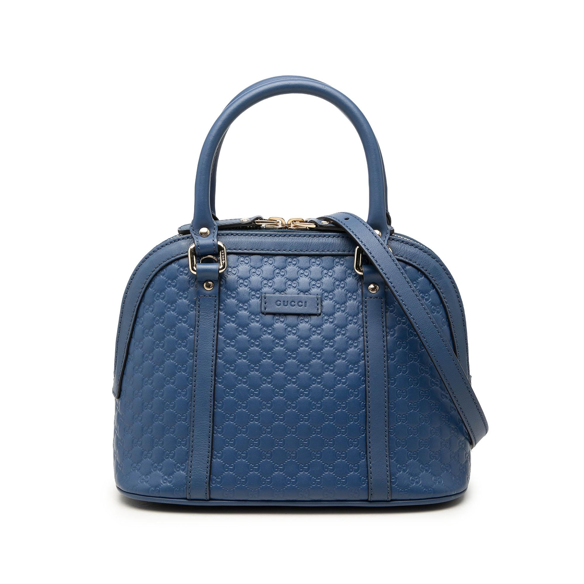 Gucci Mini Microguccissima Dome Satchel