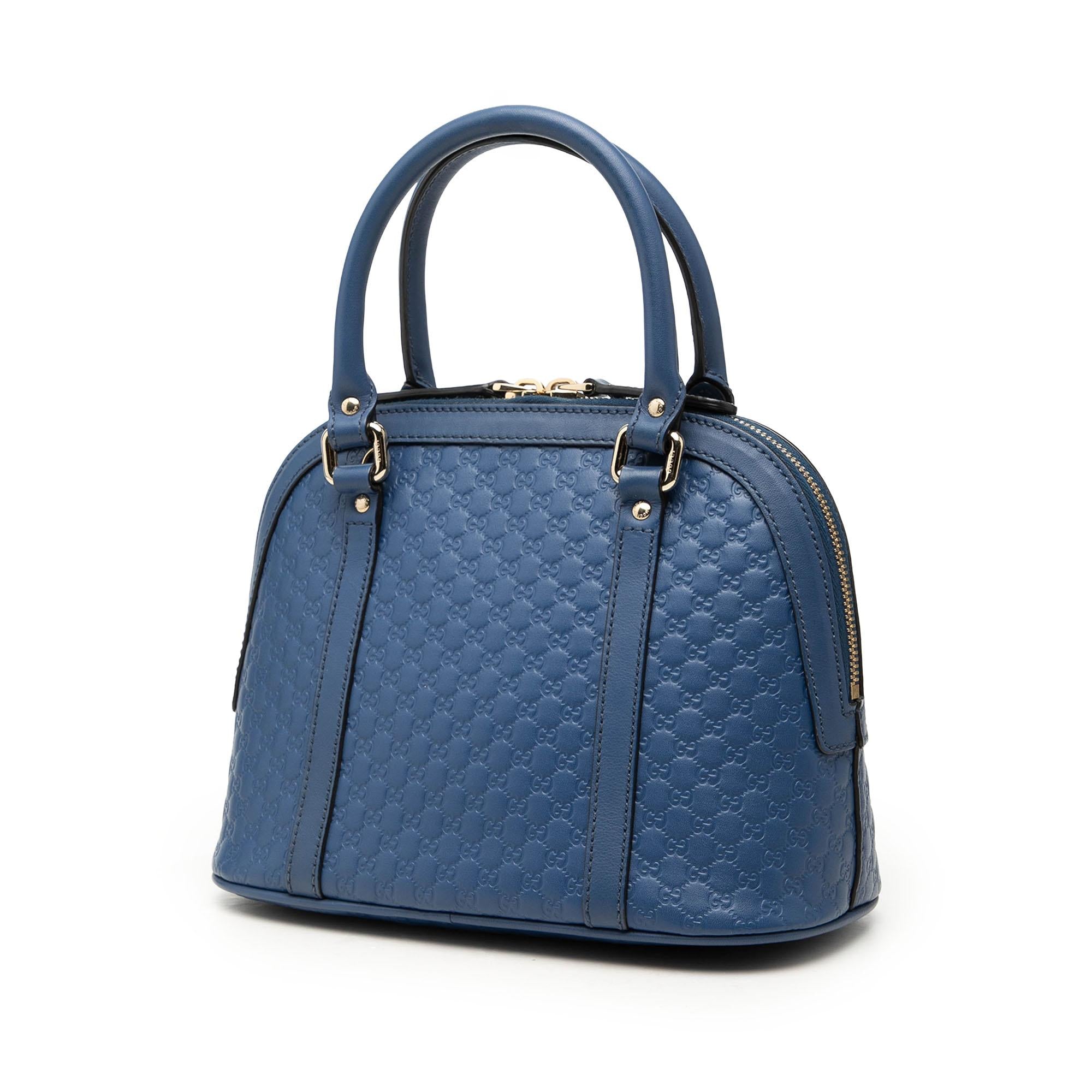 Gucci Mini Microguccissima Dome Satchel