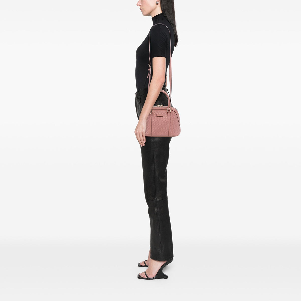 Gucci Mini Microguccissima Dome Satchel
