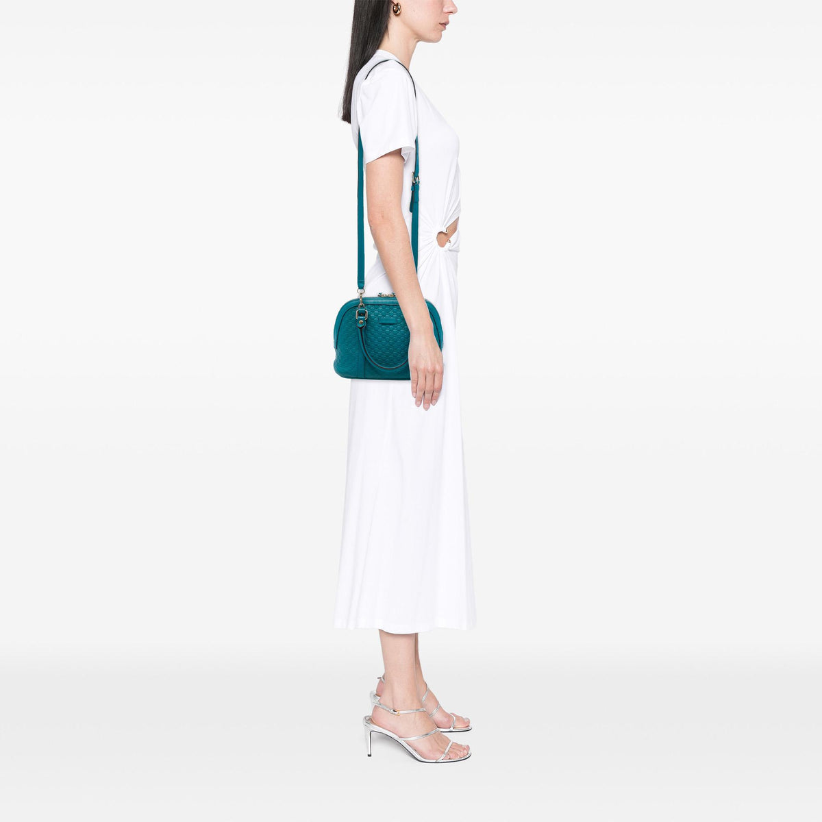 Gucci Mini Microguccissima Dome Satchel