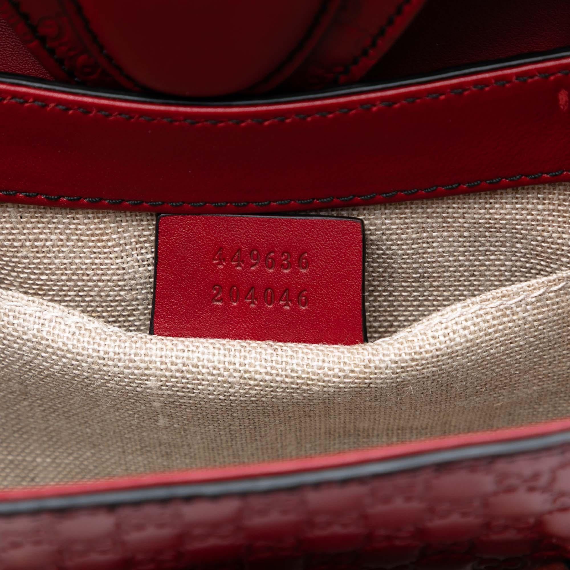 Gucci Mini Microguccissima Emily Crossbody