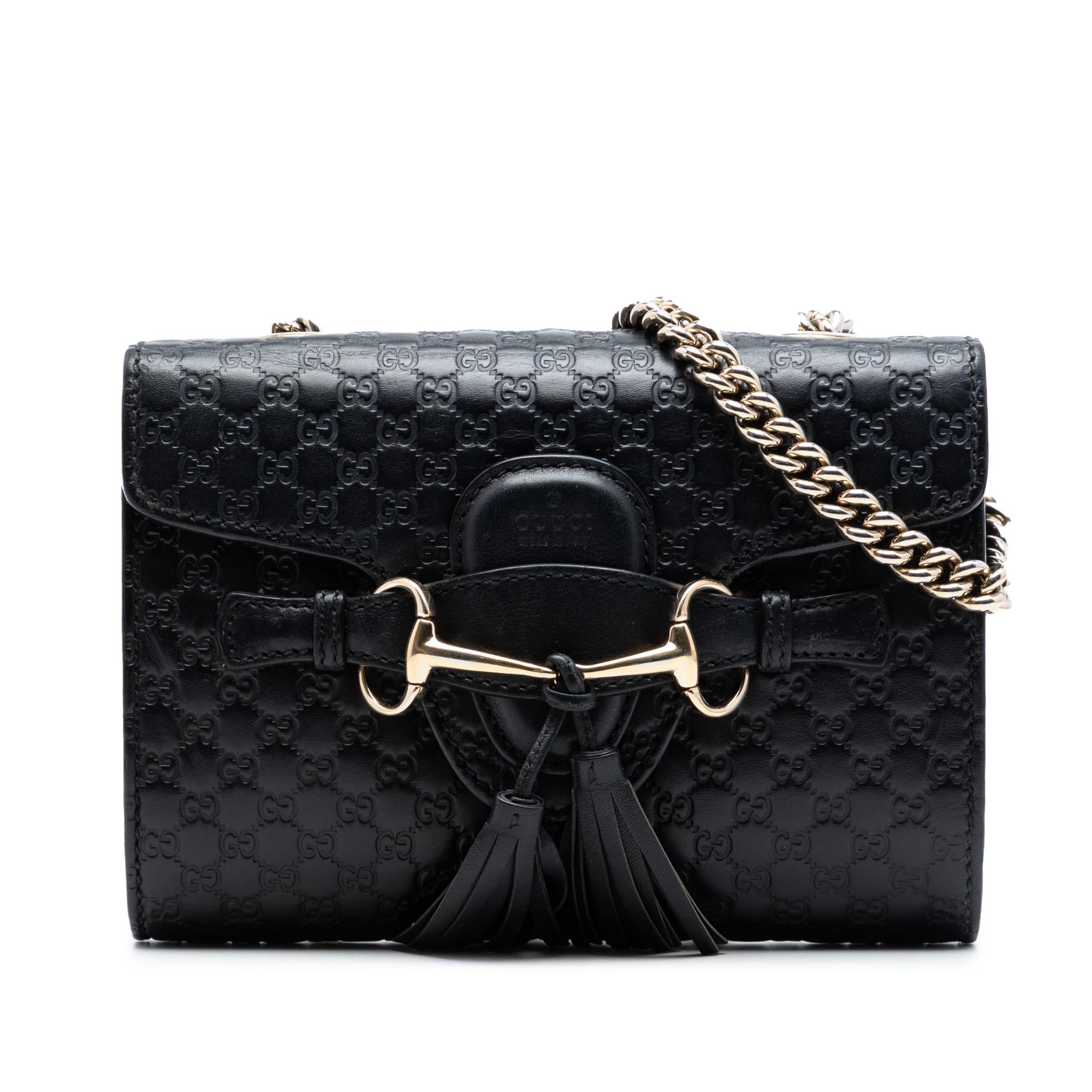 Gucci Mini Microguccissima Emily Crossbody