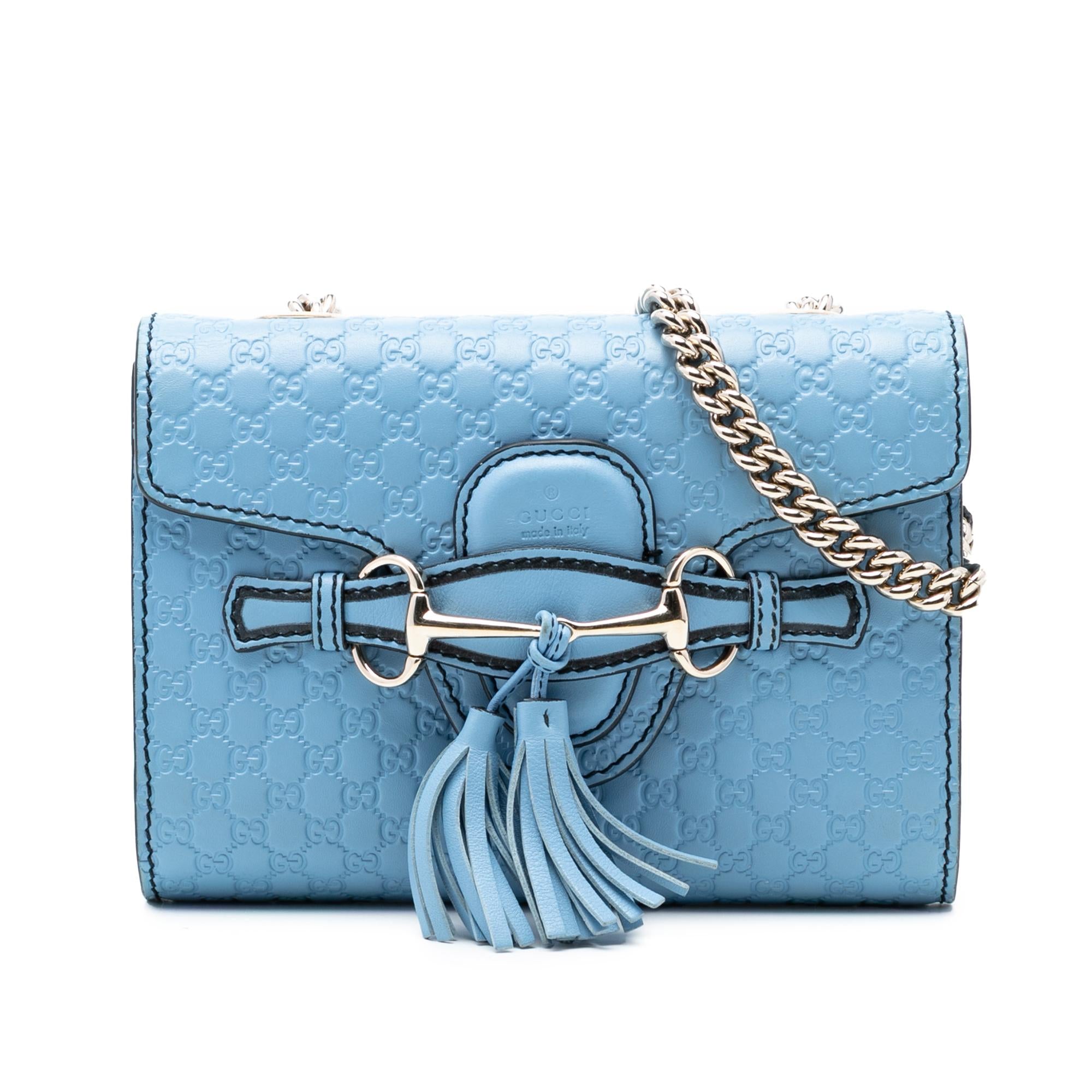 Gucci Mini Microguccissima Emily Crossbody