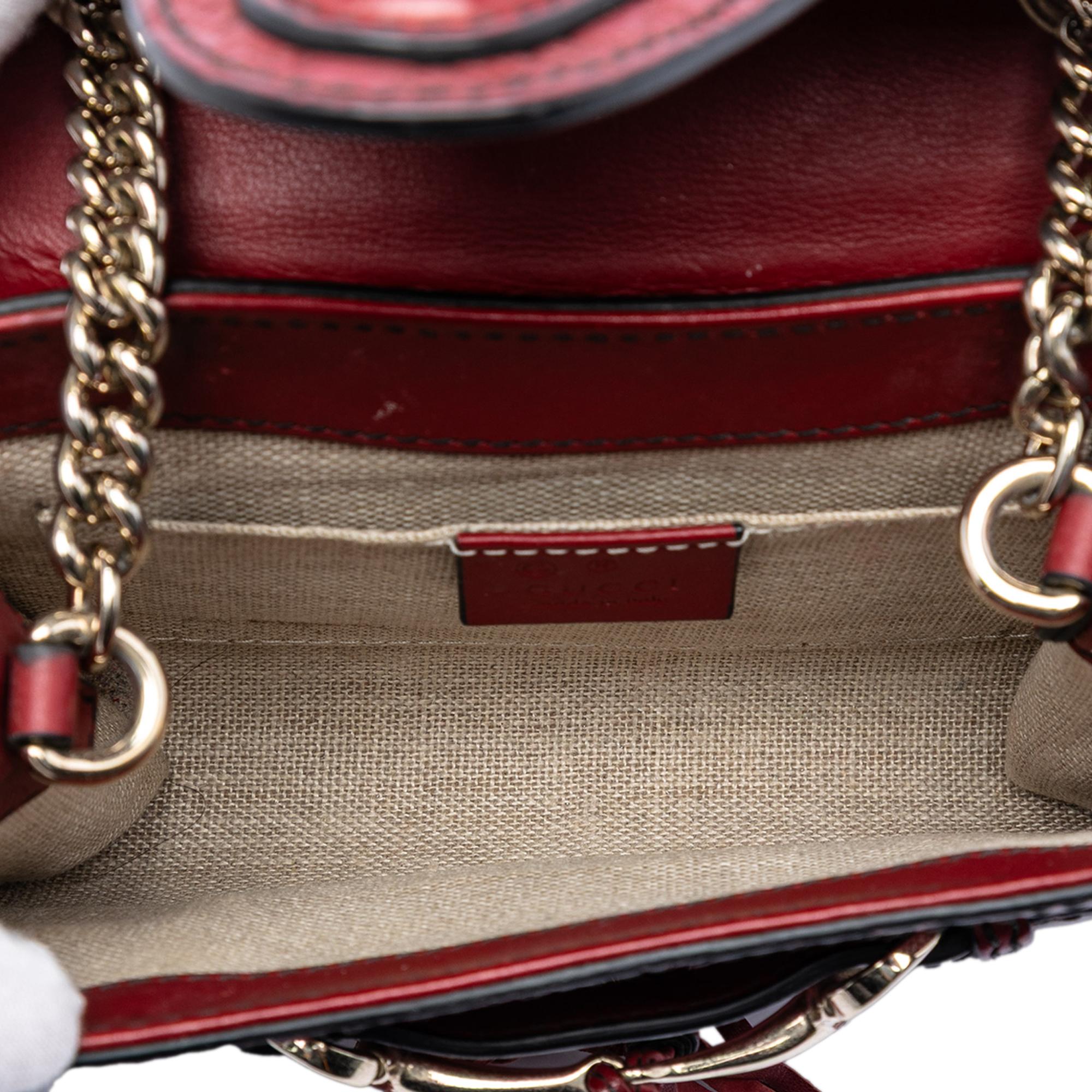 Gucci Mini Microguccissima Emily Crossbody