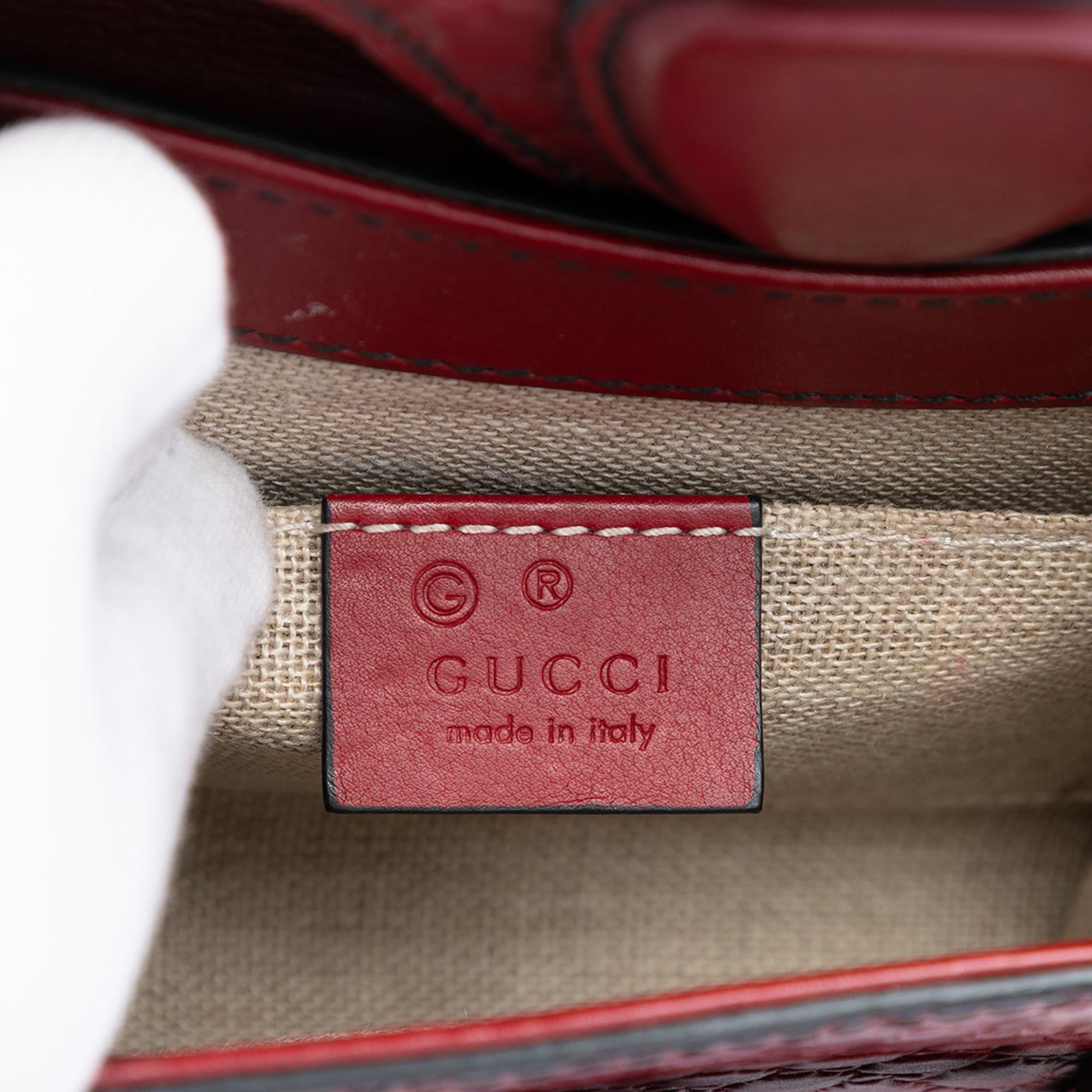 Gucci Mini Microguccissima Emily Crossbody