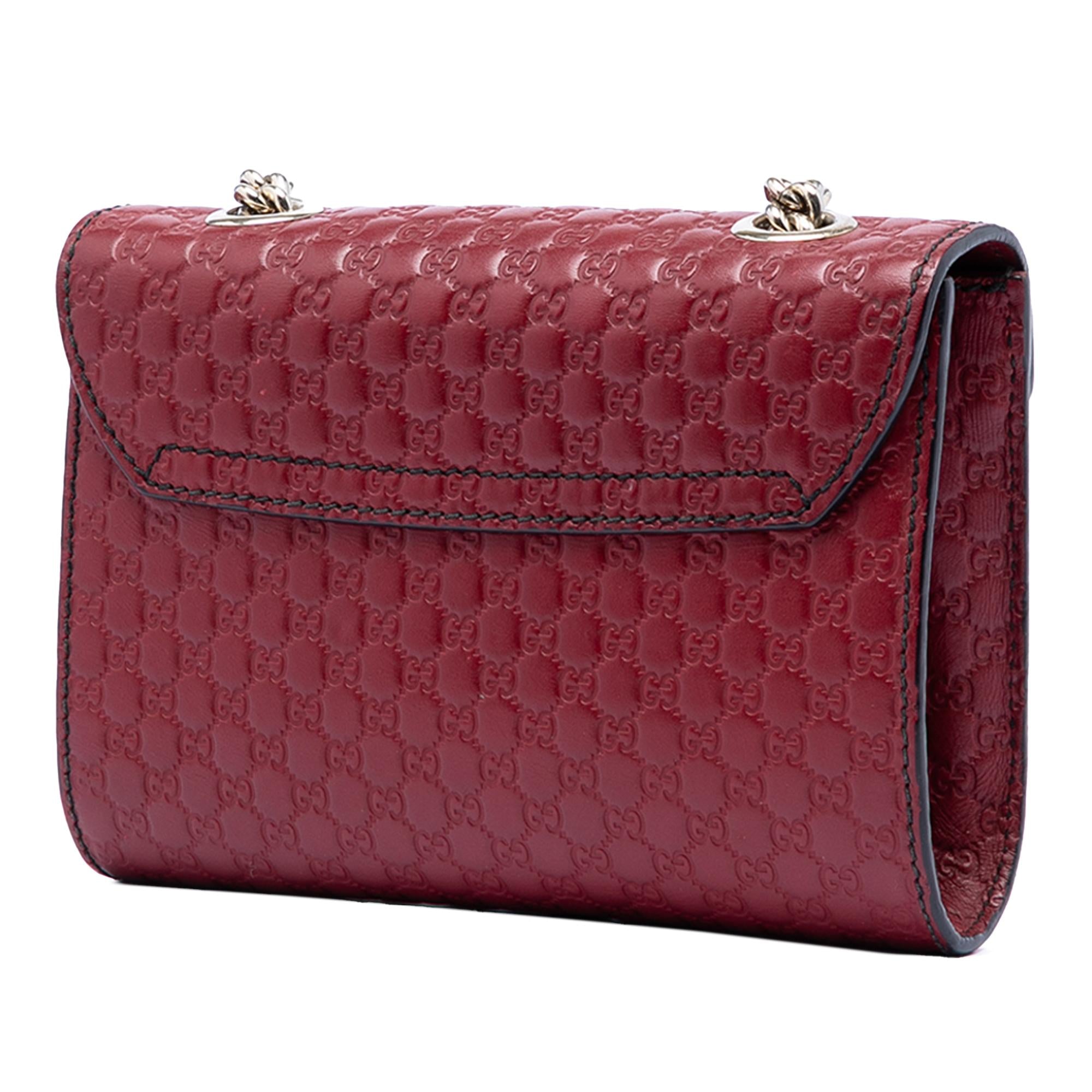 Gucci Mini Microguccissima Emily Crossbody