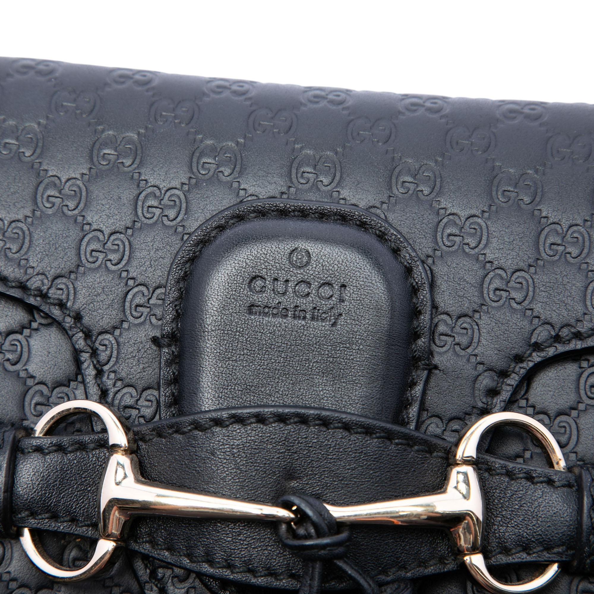 Gucci Mini Microguccissima Emily Crossbody