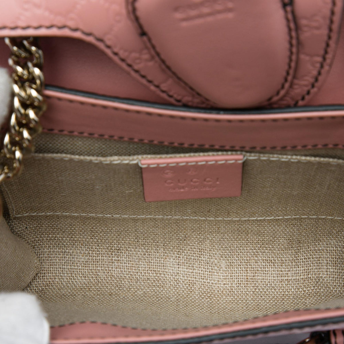 Gucci Mini Microguccissima Emily Crossbody