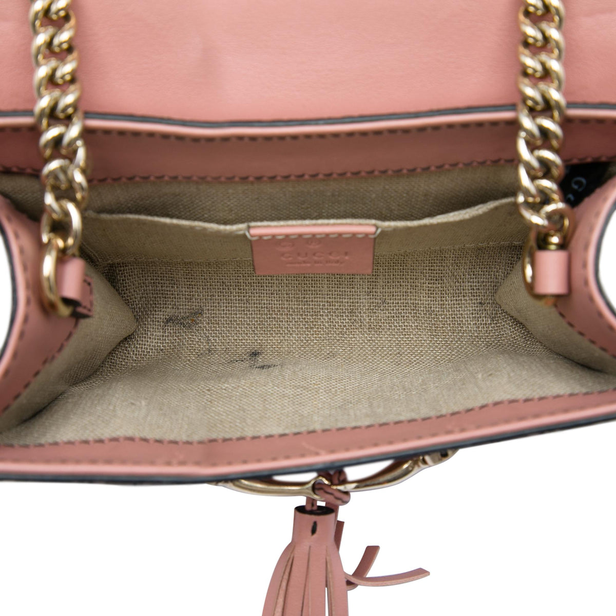 Gucci Mini Microguccissima Emily Crossbody