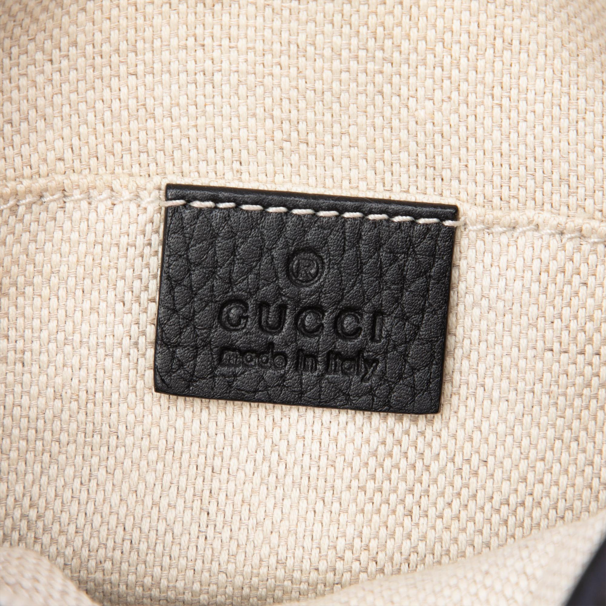 Gucci Mini Pebbled Calfskin Soho Chain Crossbody