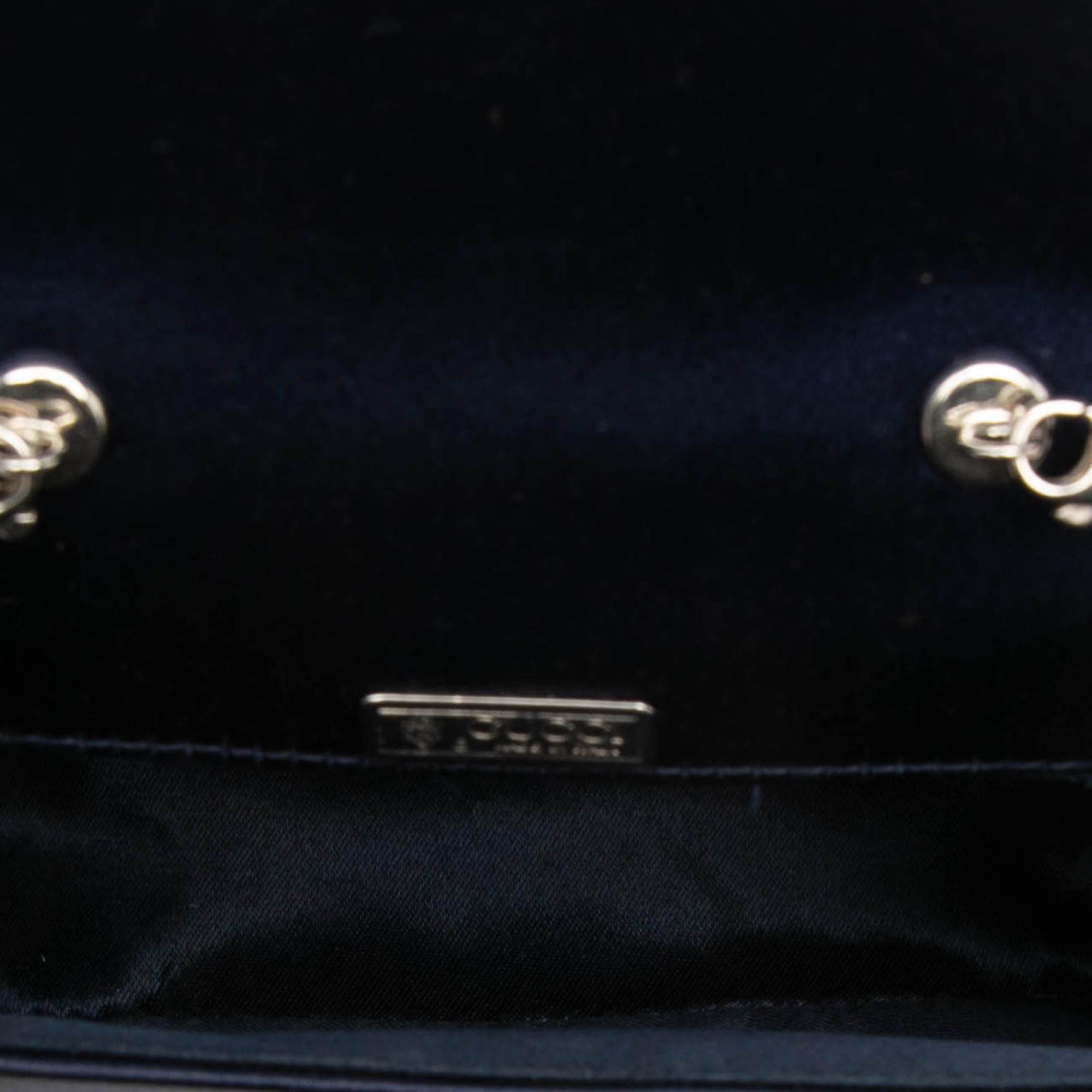 Gucci Mini Satin Bamboo Night