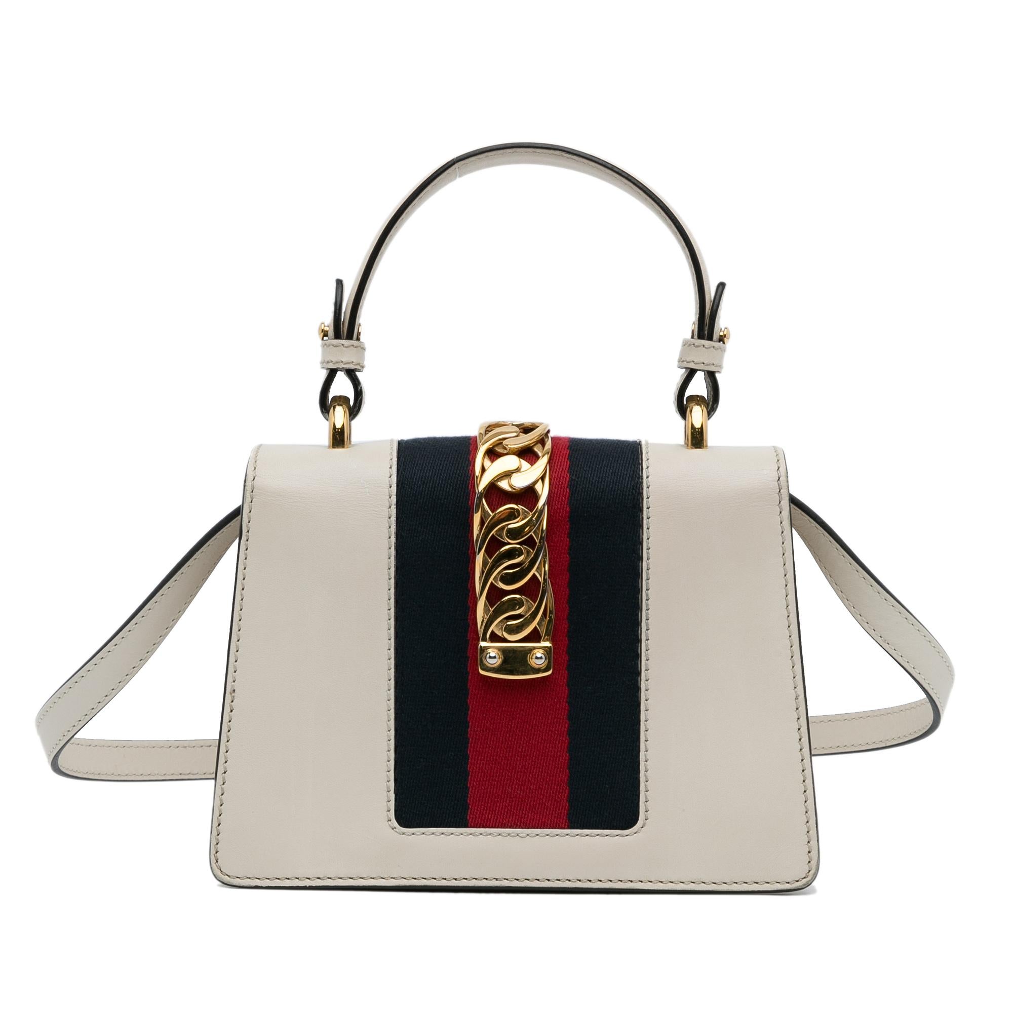 Gucci Mini Sylvie Satchel (SHG-fpc7UW)