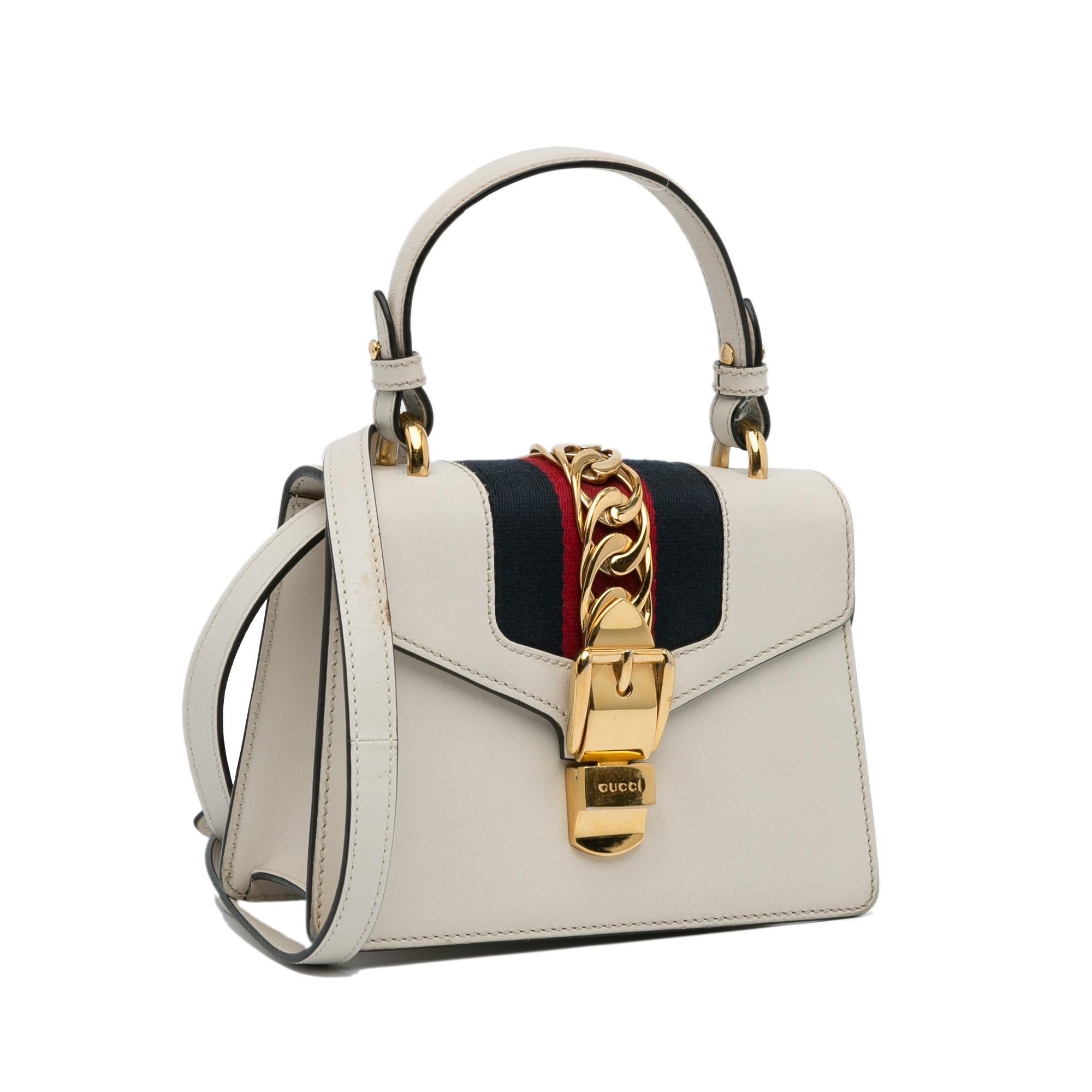 Gucci Mini Sylvie Satchel (SHG-fpc7UW)