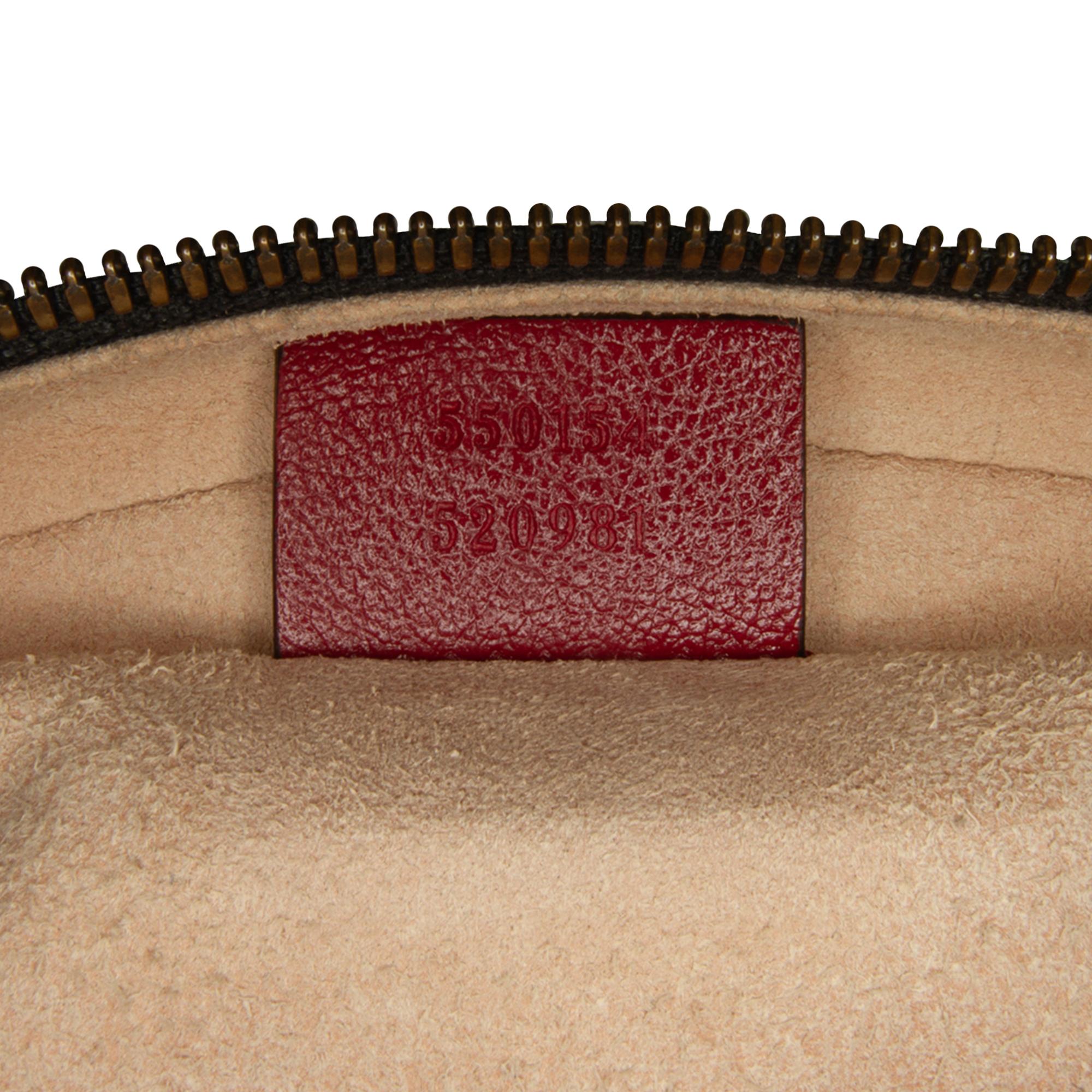 Gucci Mini Torchon GG Marmont Round Crossbody Bag (SHG-qSKdwn)