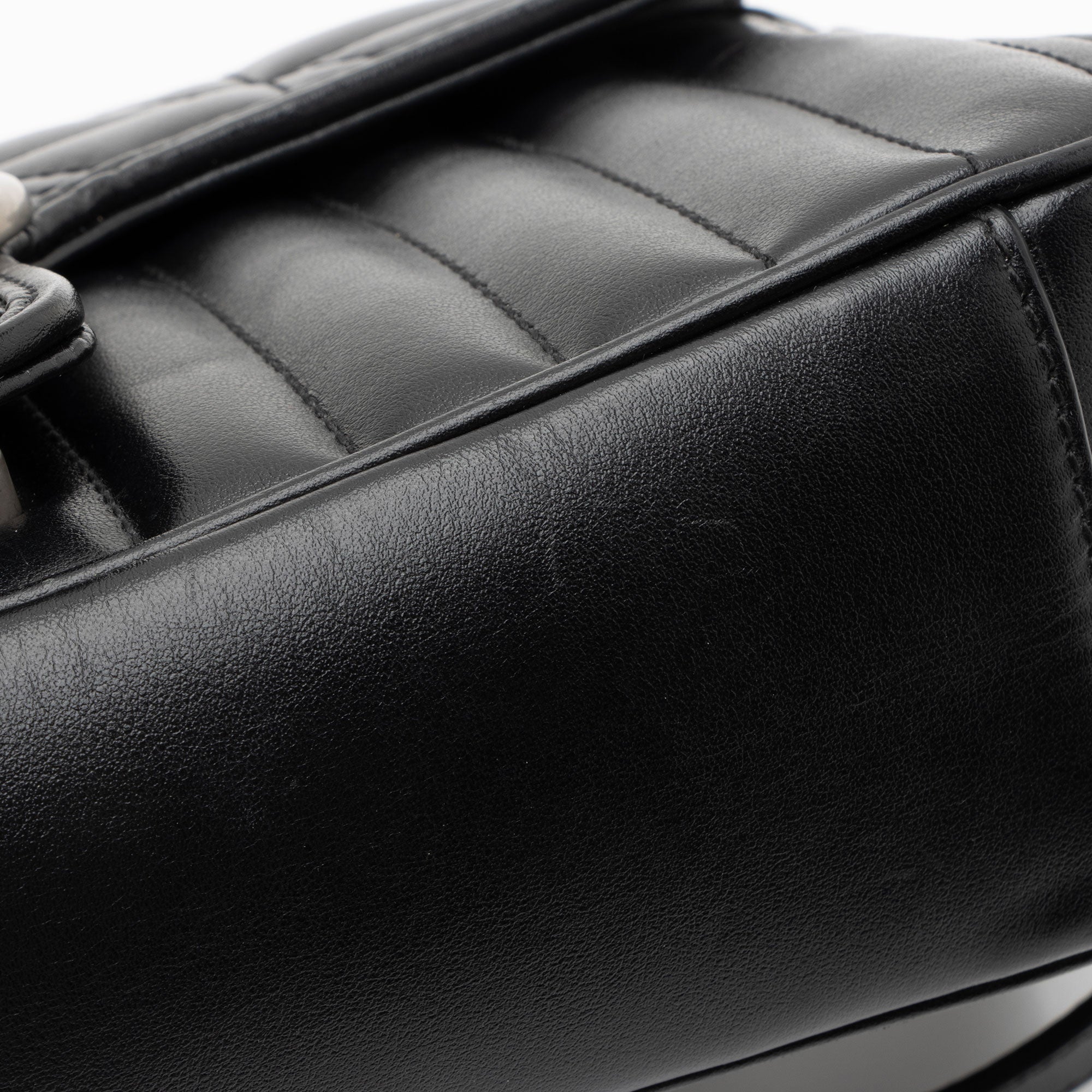 Gucci Mixed Matelasse Leather GG Marmont Aria Medium Flap Bag