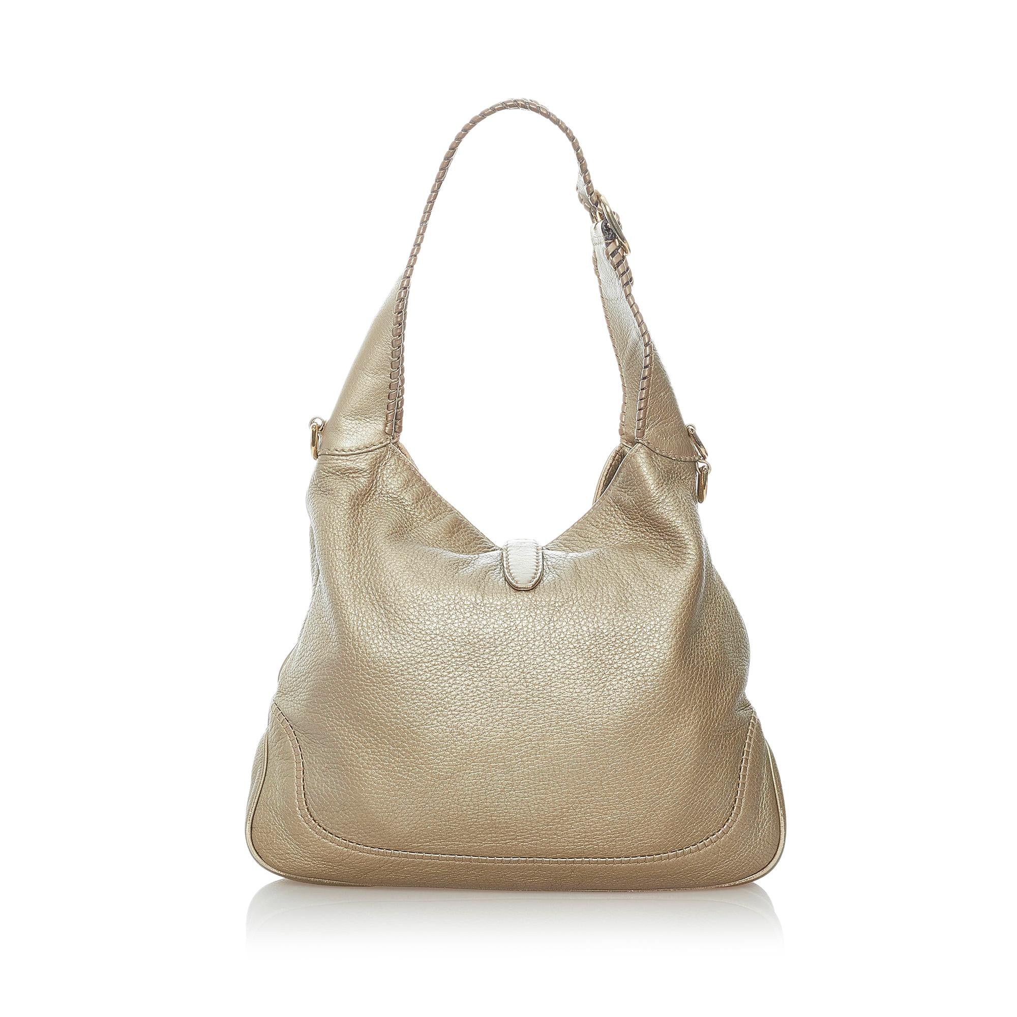 Gucci New Jackie Leather Satchel (SHG-32829)